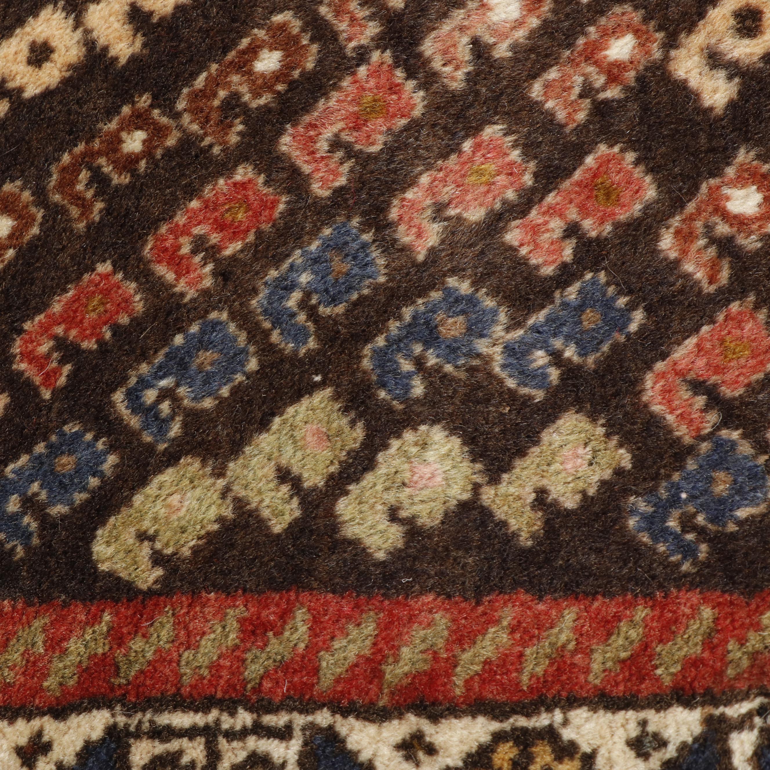 Hand Knotted Persian Heriz Wool Rug