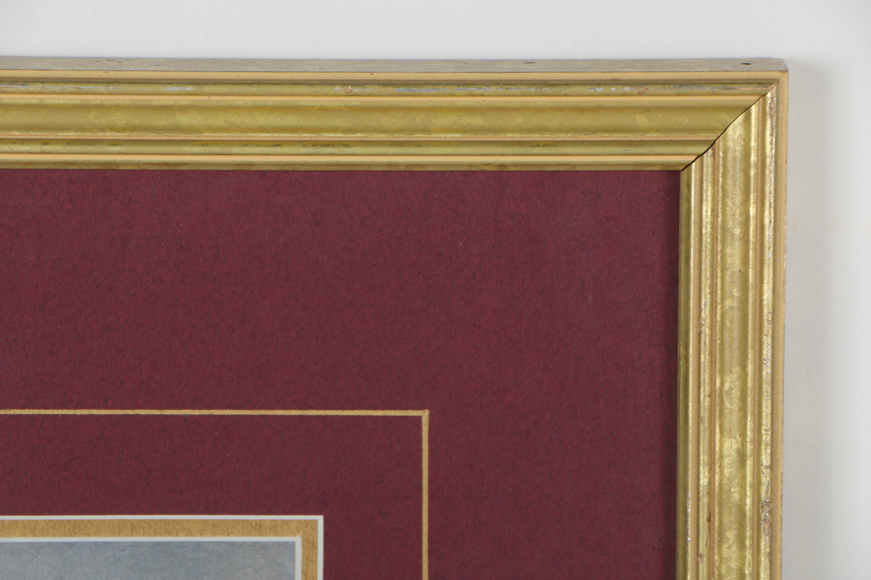 Offset Lithograph after Frederick Duncan "Modern Priscilla"