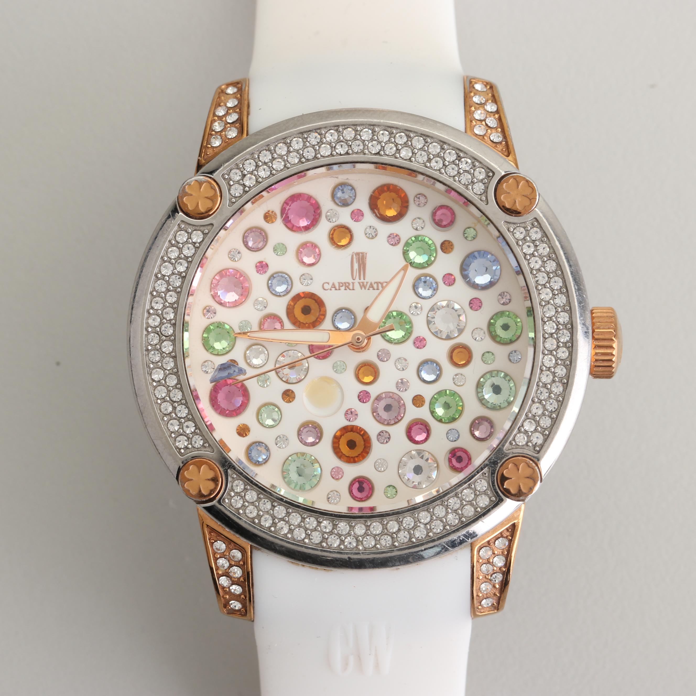 Capri by Silvio Staiano Swarovski Crystal Watch