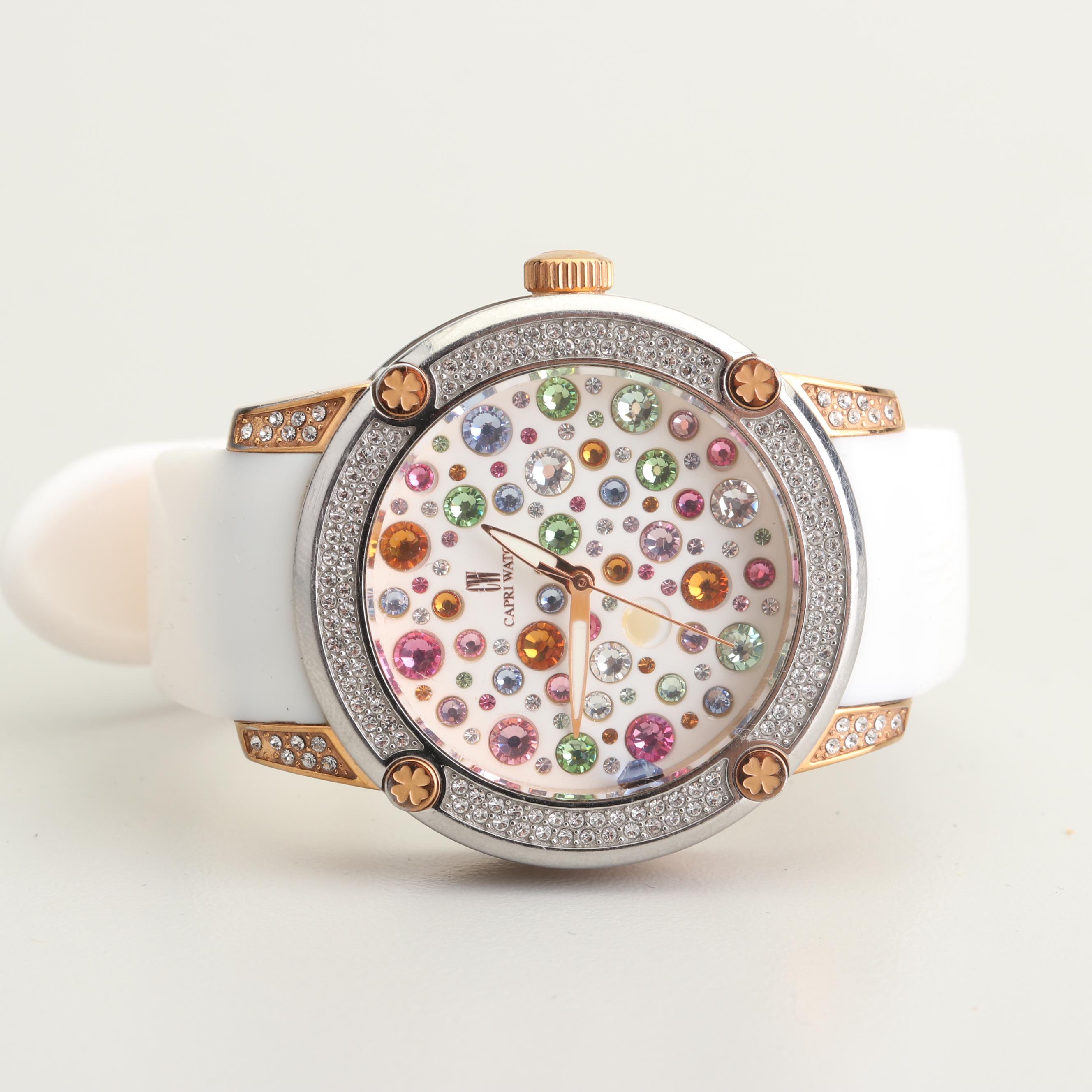 Capri by Silvio Staiano Swarovski Crystal Watch