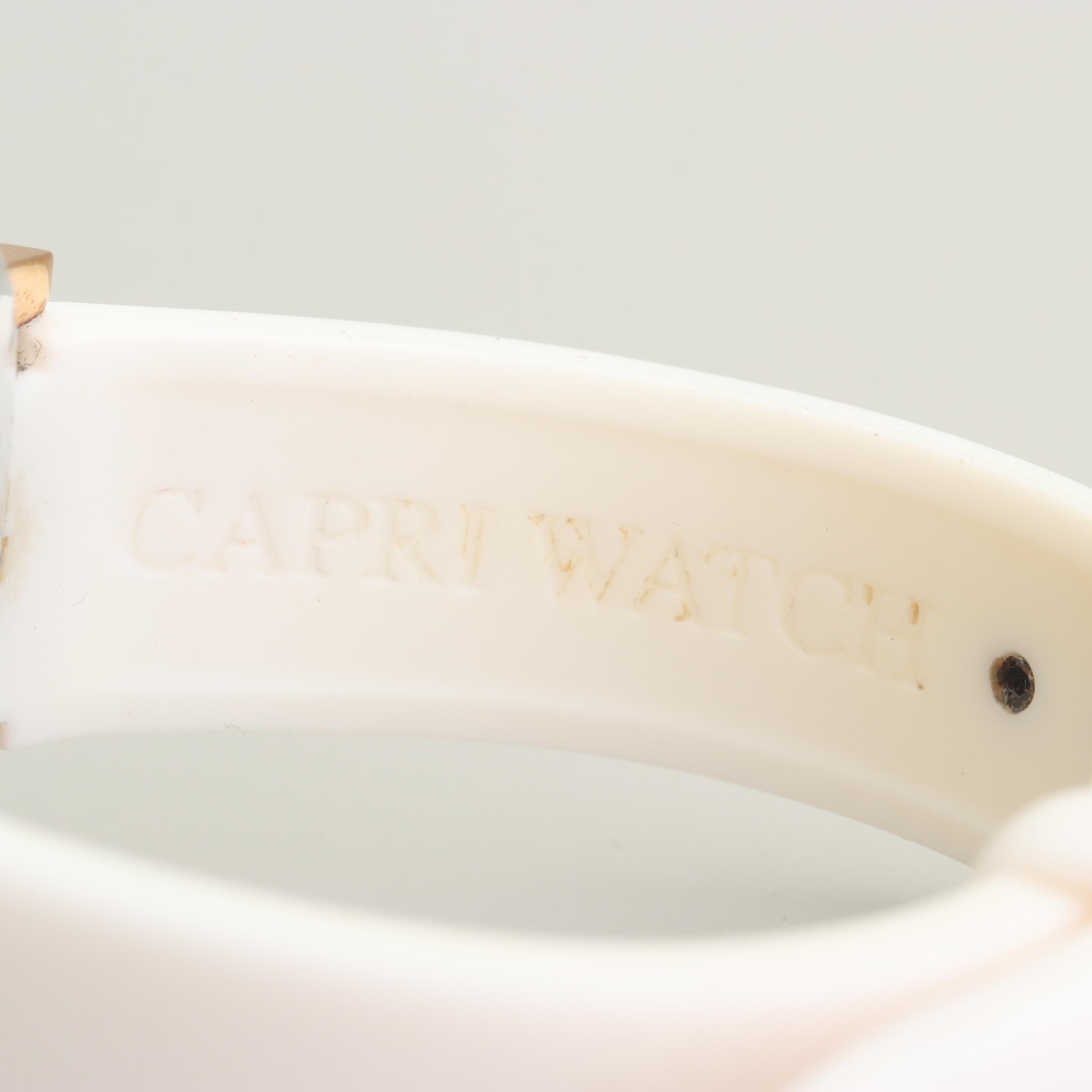 Capri by Silvio Staiano Swarovski Crystal Watch