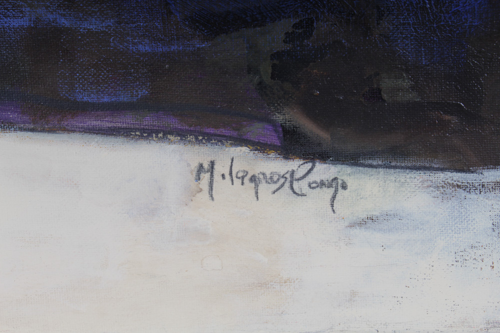 Milagros Pongo Abstract Oil Painting