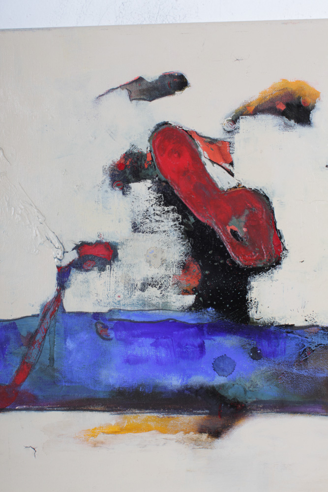 Milagros Pongo Abstract Oil Painting