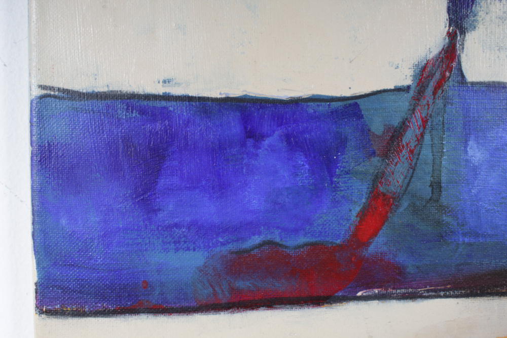 Milagros Pongo Abstract Oil Painting