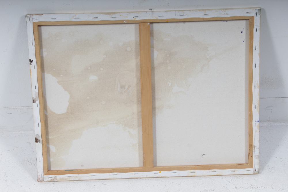 Milagros Pongo Abstract Oil Painting