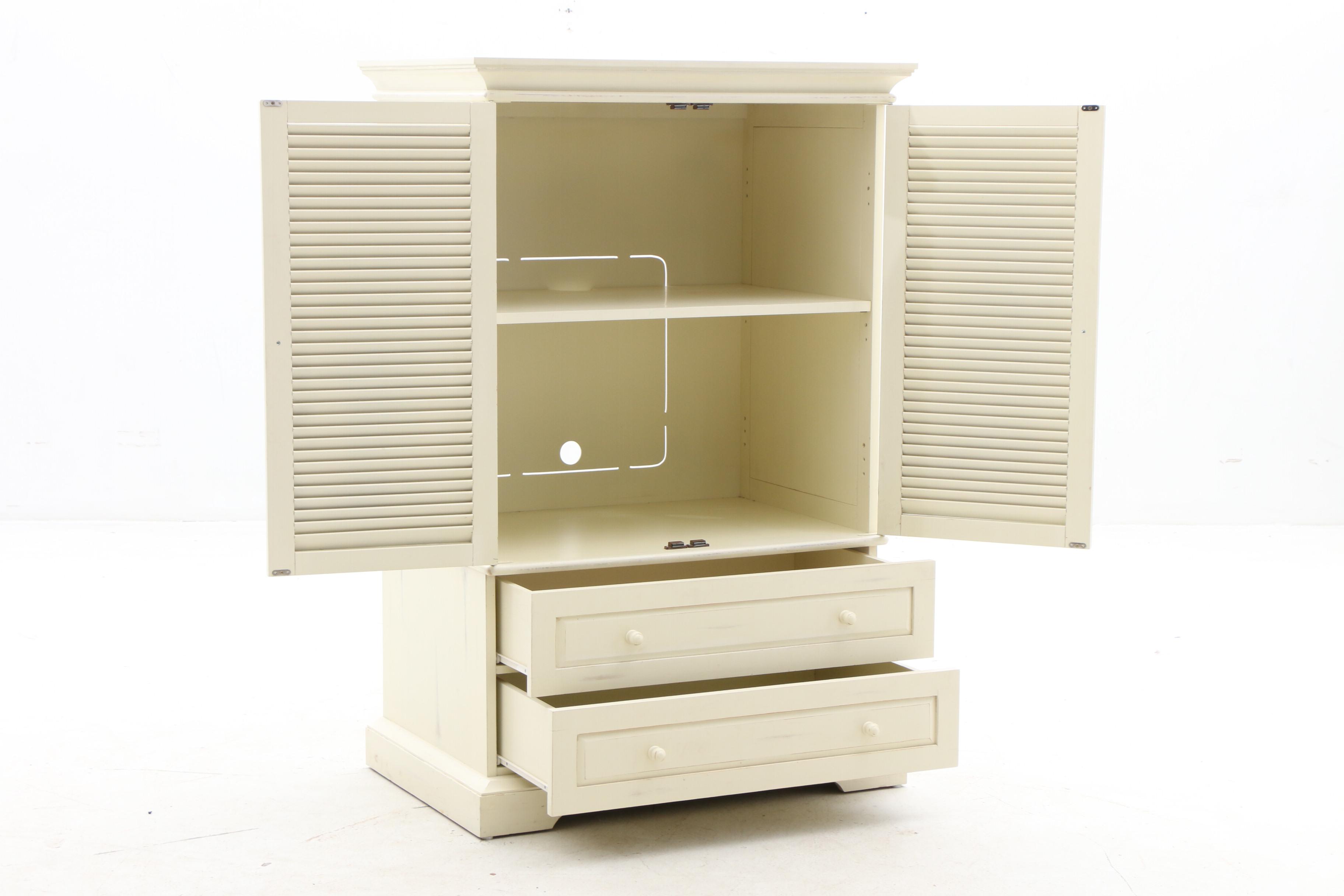 Pier 1 Imports White Media Cabinet
