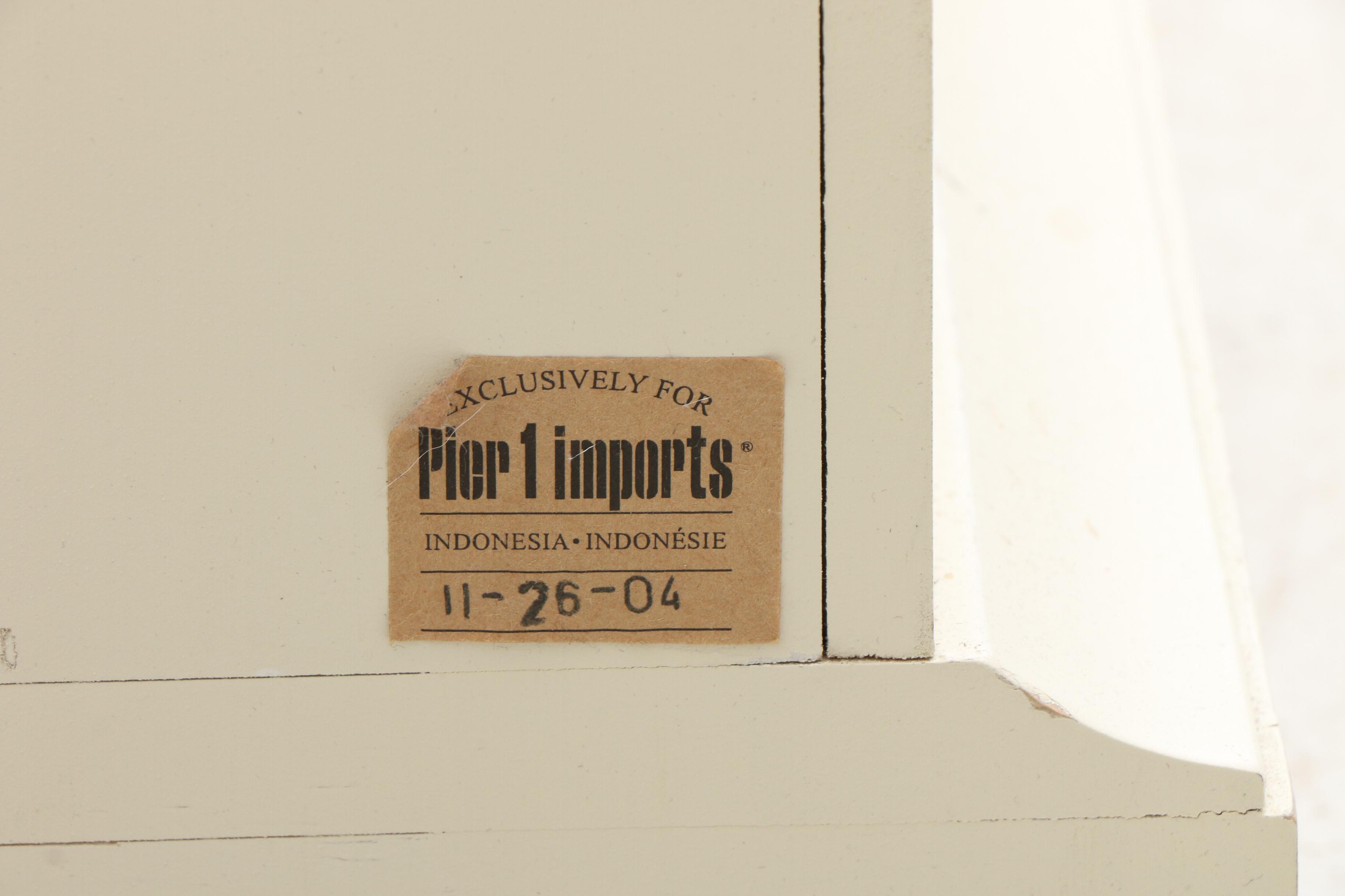 Pier 1 Imports White Media Cabinet