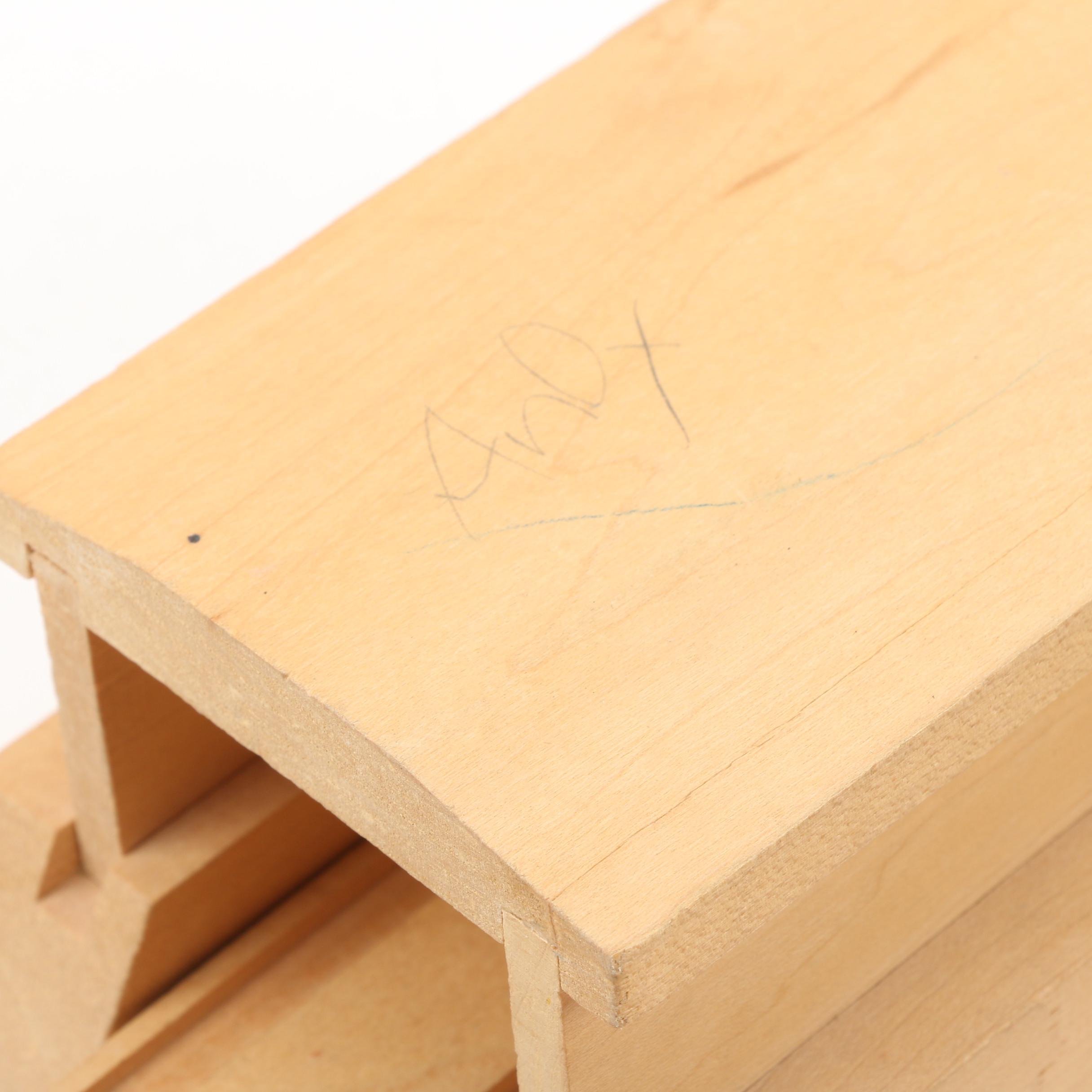 Playskool Skaneateles Wooden Train Set with Plastic Set, 1940s/1950s