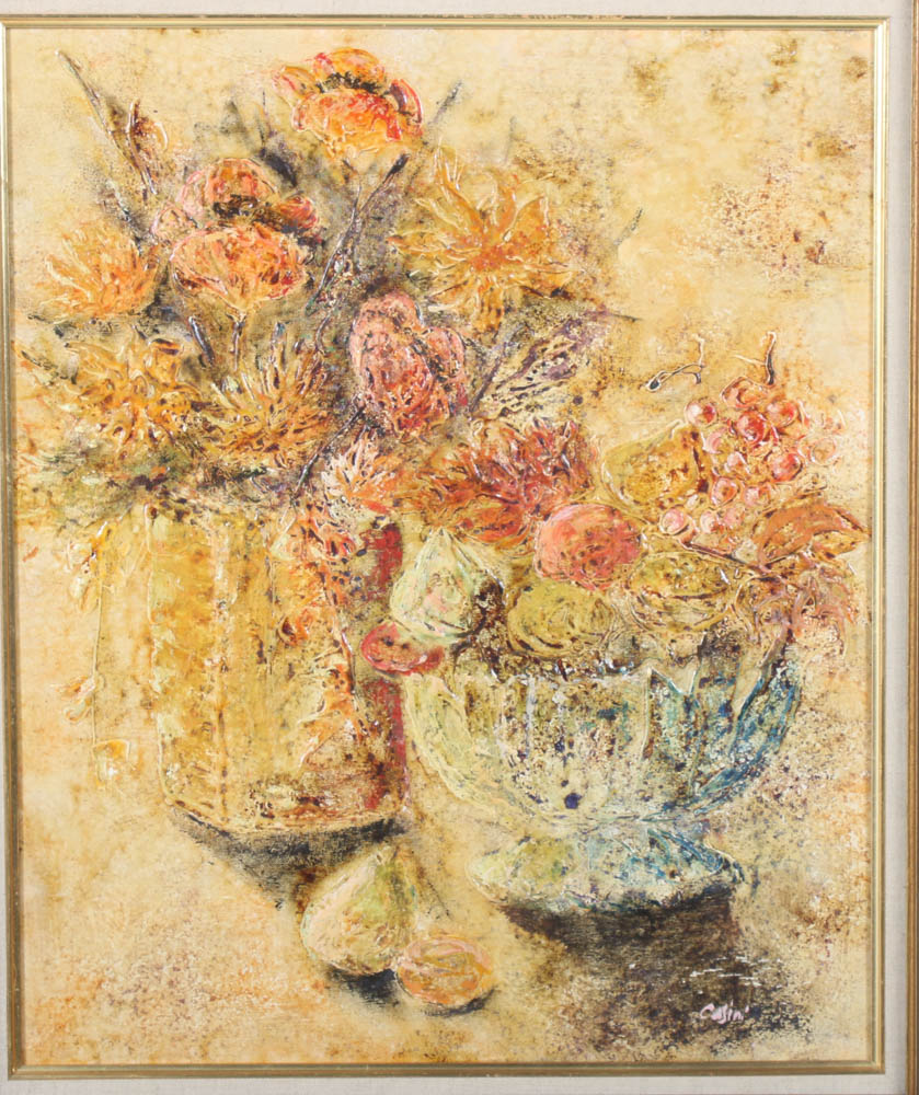 Mario Casini Still Life Oil Painting