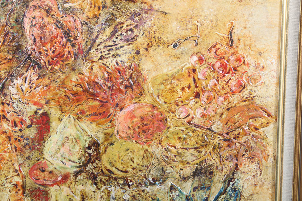 Mario Casini Still Life Oil Painting