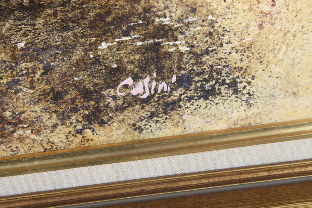 Mario Casini Still Life Oil Painting