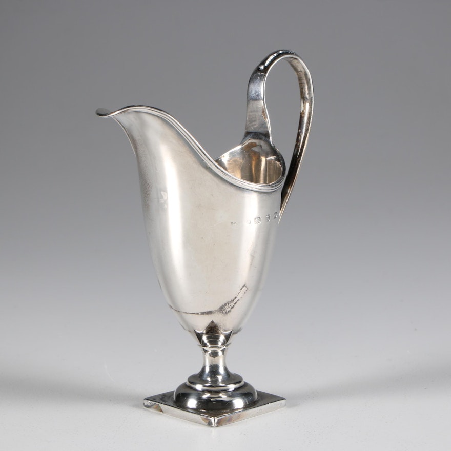 Birmingham George III Style Sterling Silver Pitcher, 1897