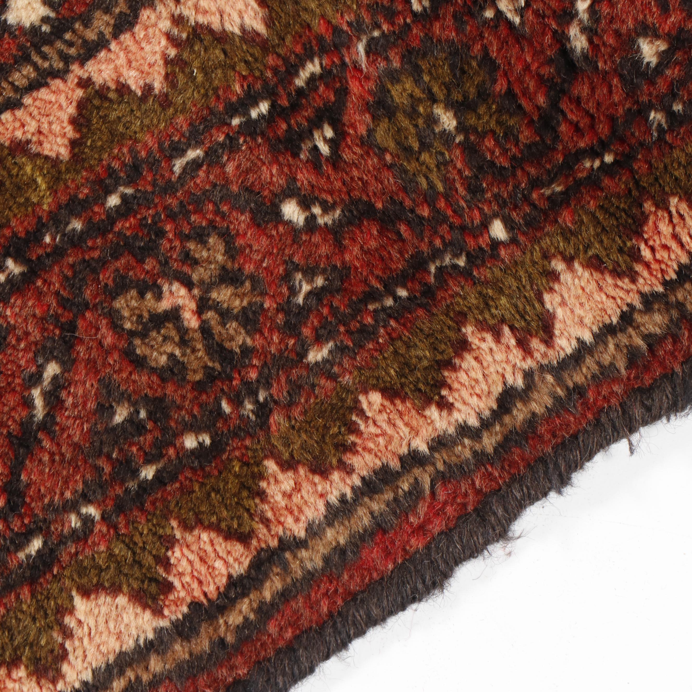 Hand-Knotted Persian Afshar Wool Rug
