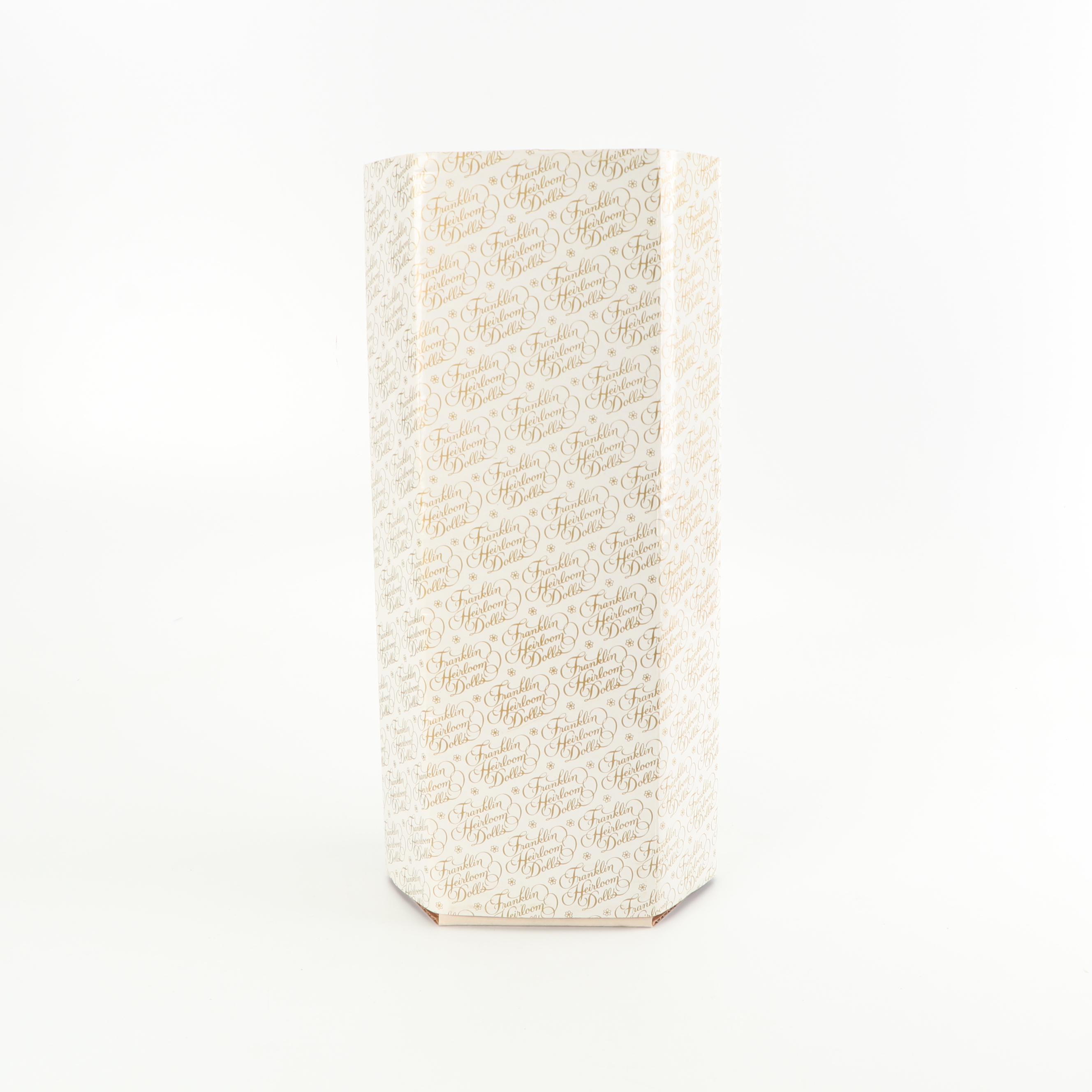 Franklin Heirloom "Alice in Wonderland" Porcelain Doll by Carol Lawson