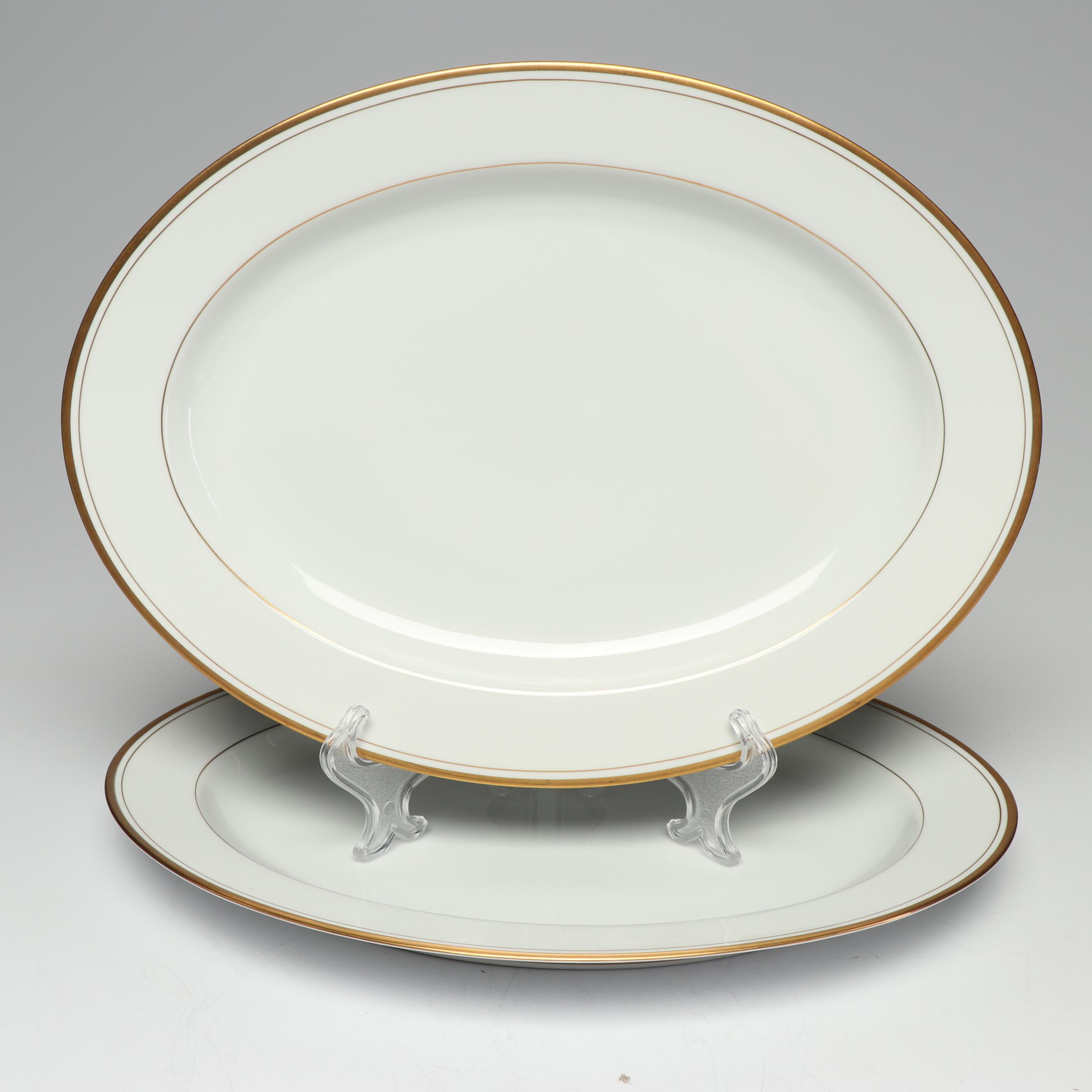 Fitz and Floyd "Palais" White Dinnerware, 1997