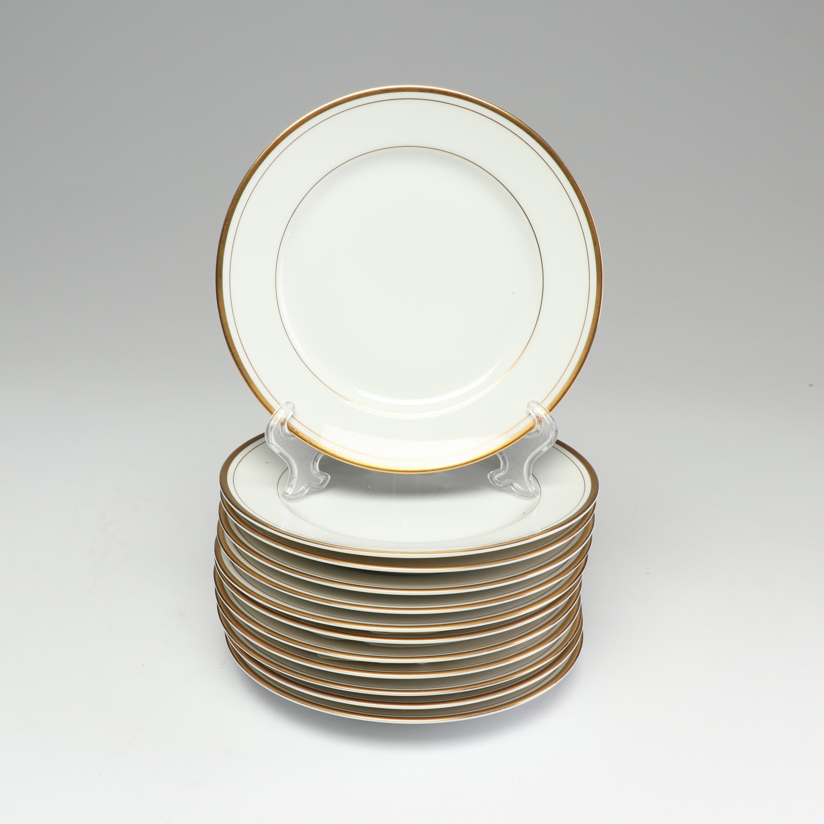 Fitz and Floyd "Palais" White Dinnerware, 1997