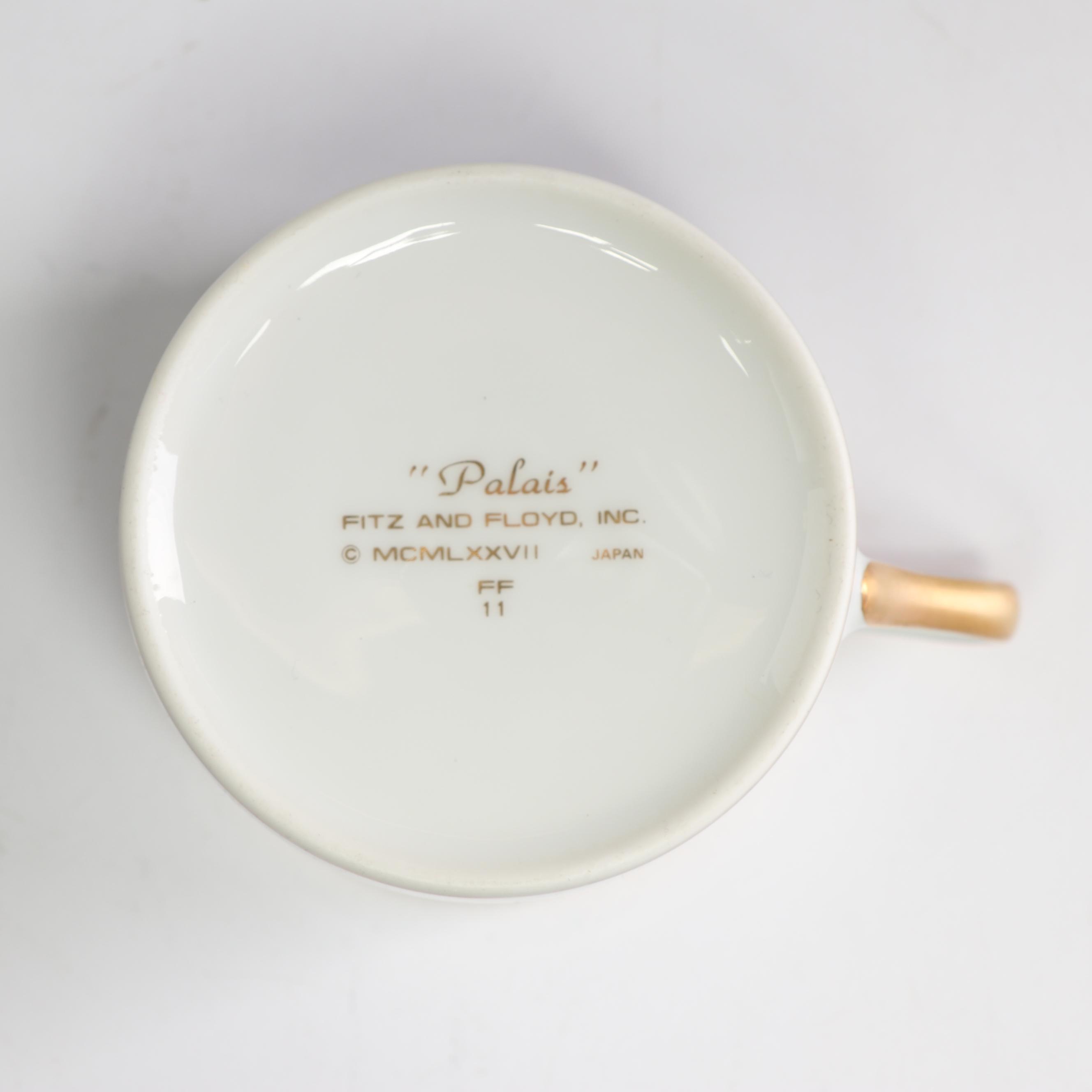 Fitz and Floyd "Palais" White Dinnerware, 1997