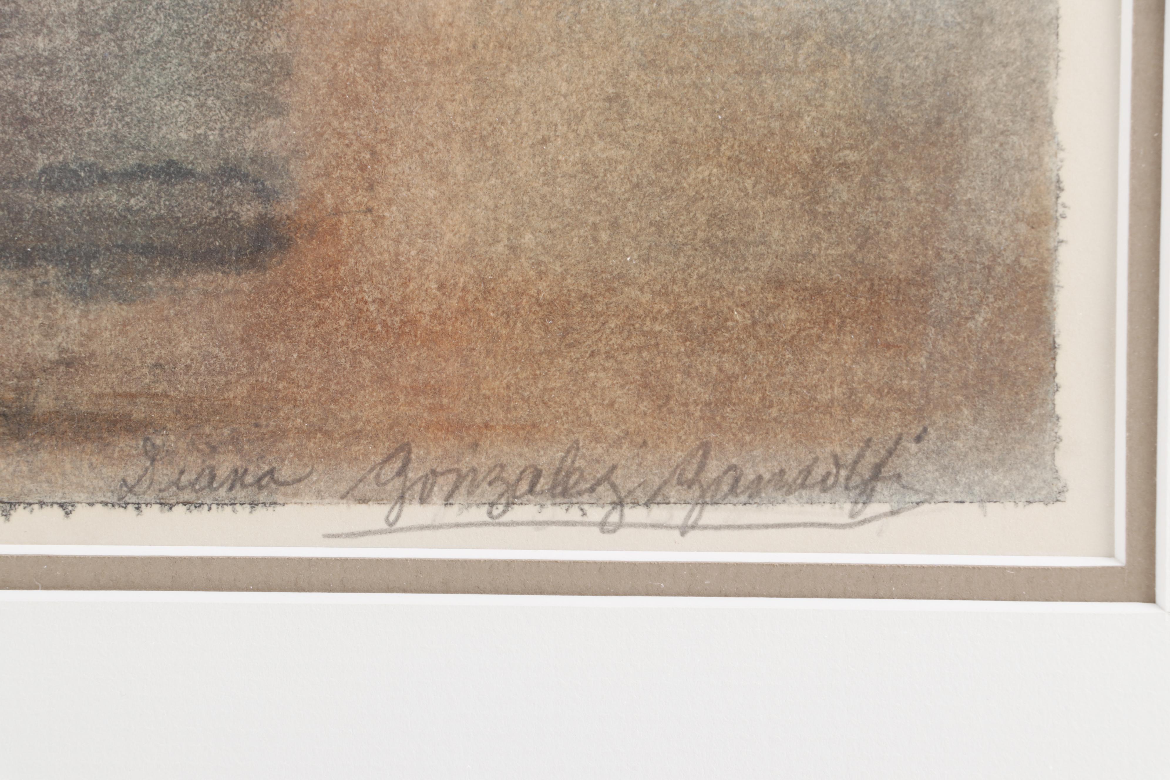 Diana Gonzalez Gandolfi Monotype, 1976