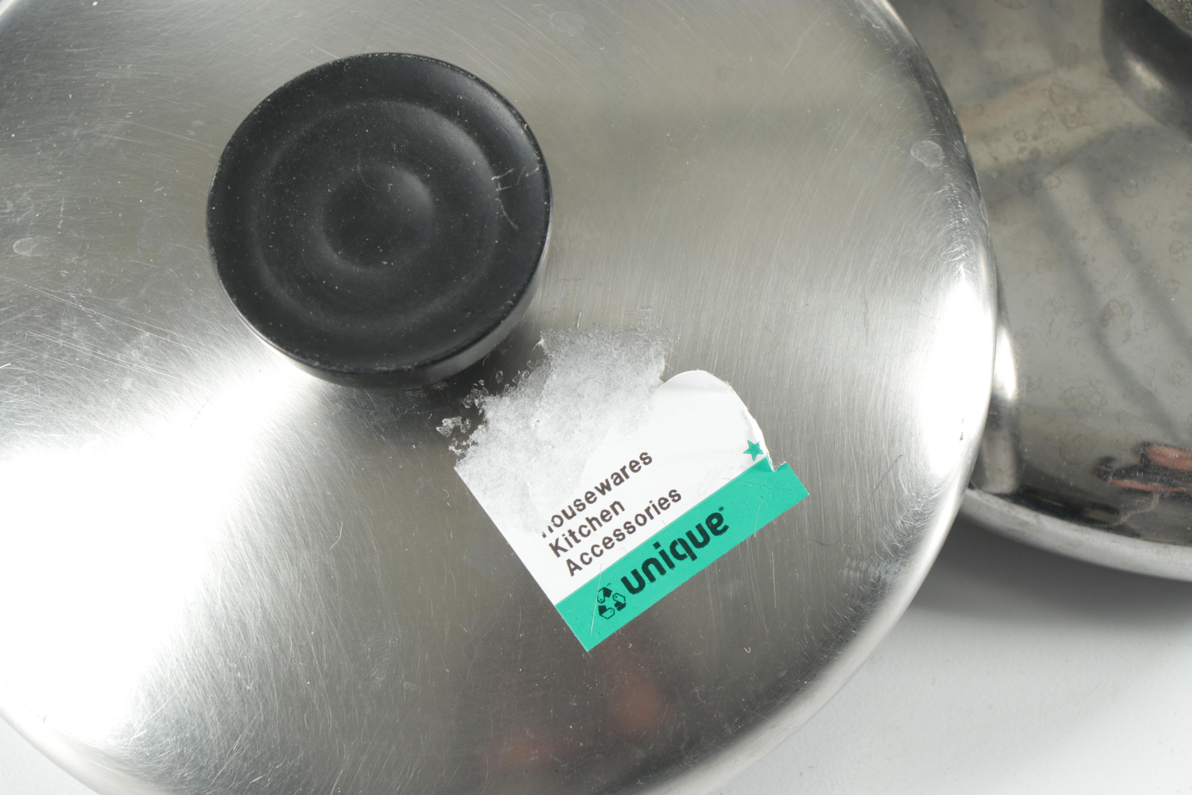 Collection of Revere Ware Pots and Pans