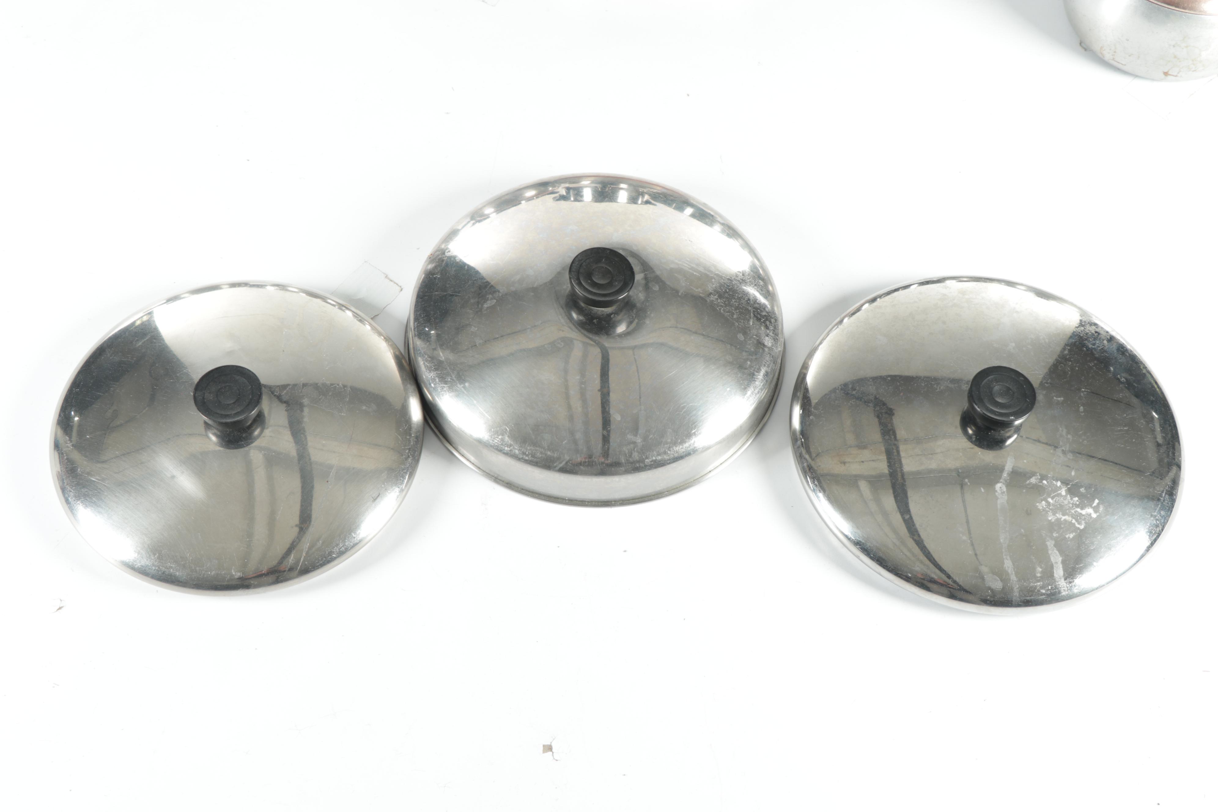 Collection of Revere Ware Pots and Pans