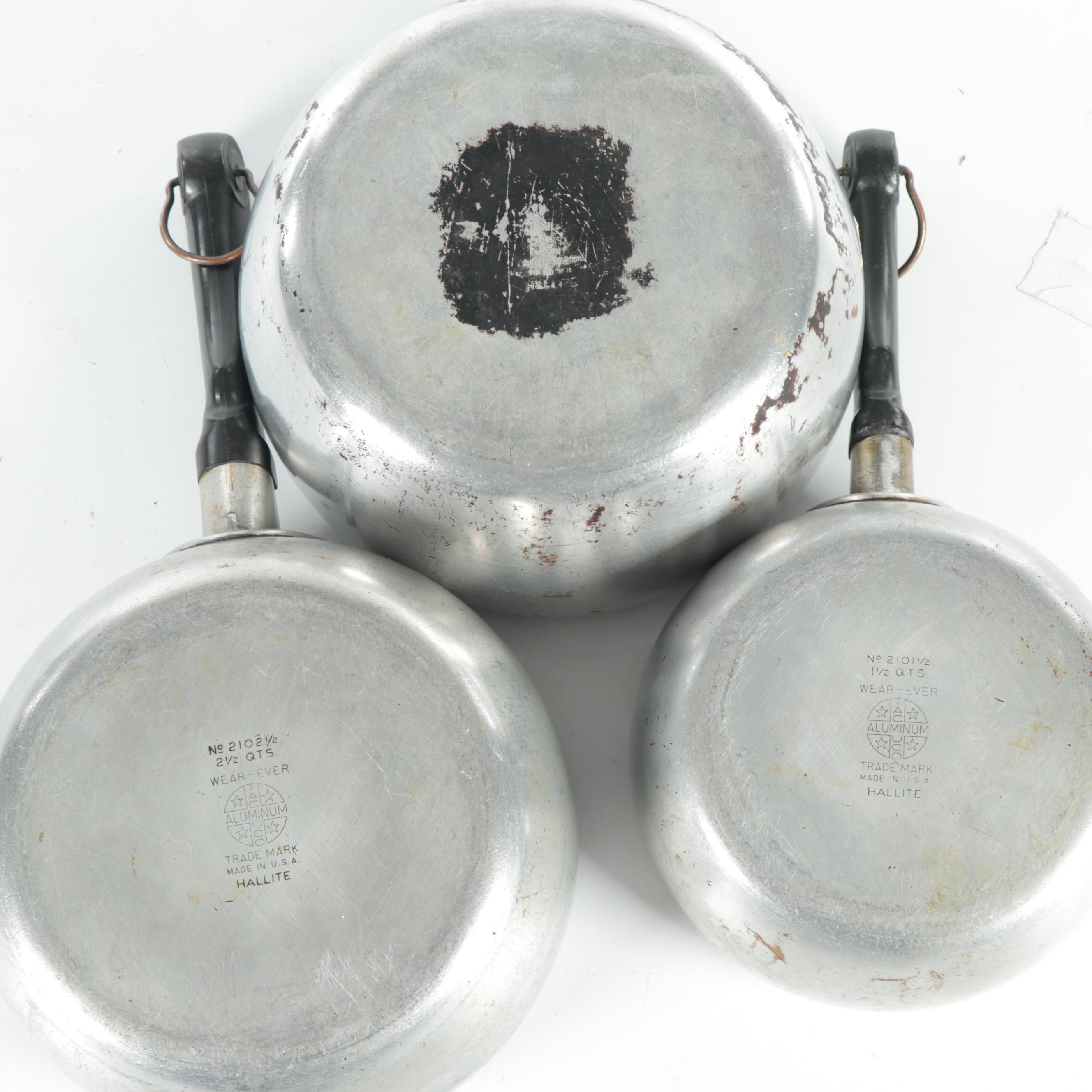 Collection of Revere Ware Pots and Pans