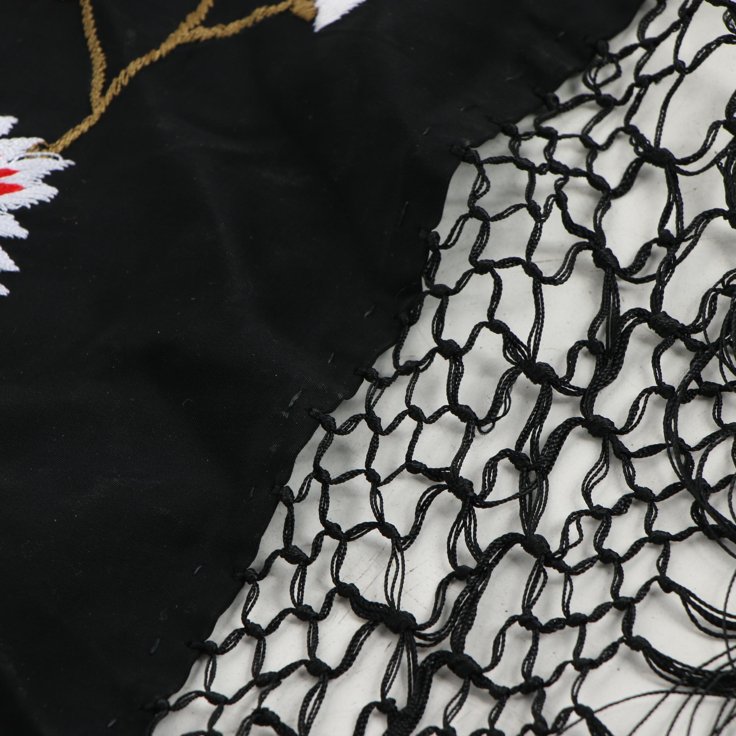 Women's Beaded and Embroidered Shawls