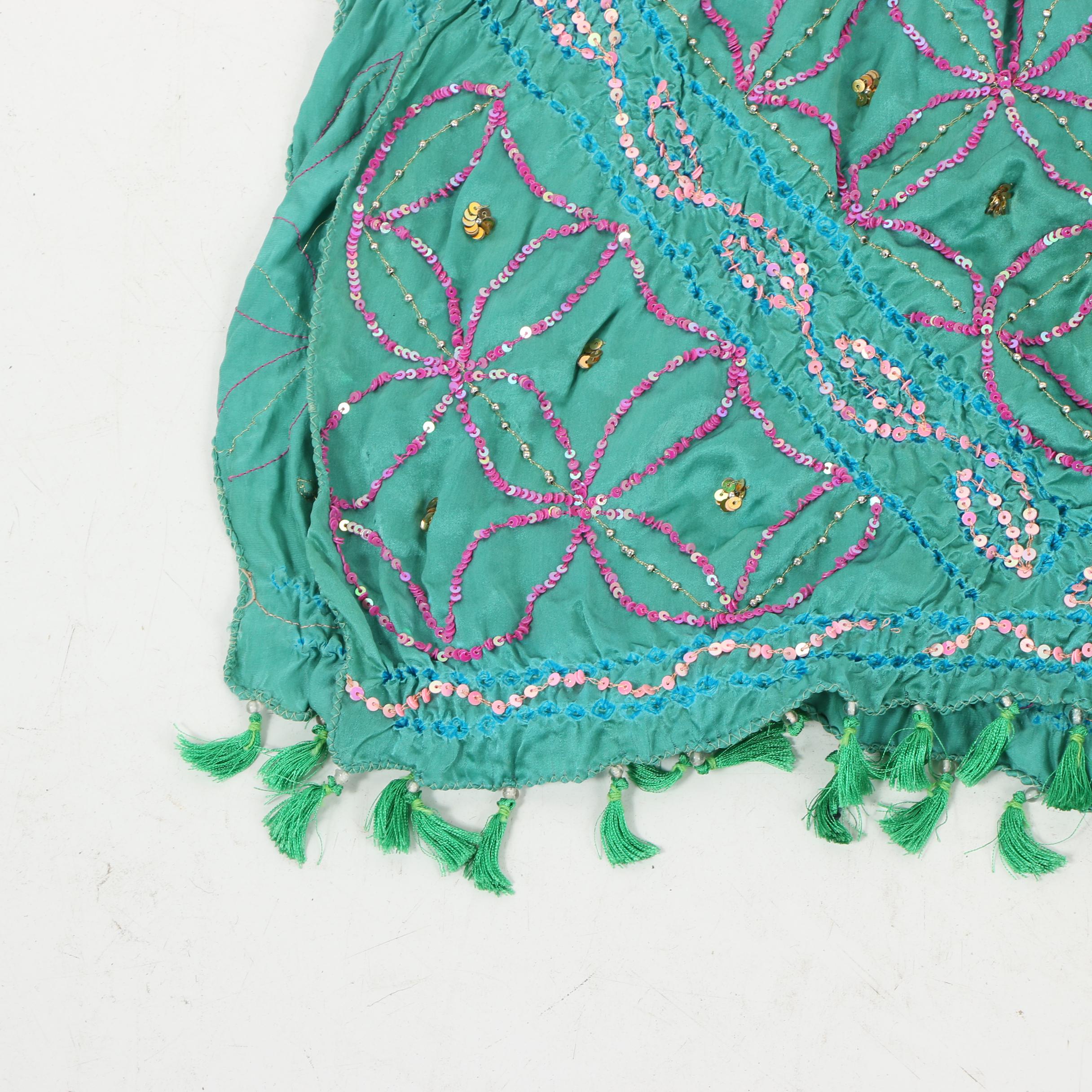 Women's Beaded and Embroidered Shawls