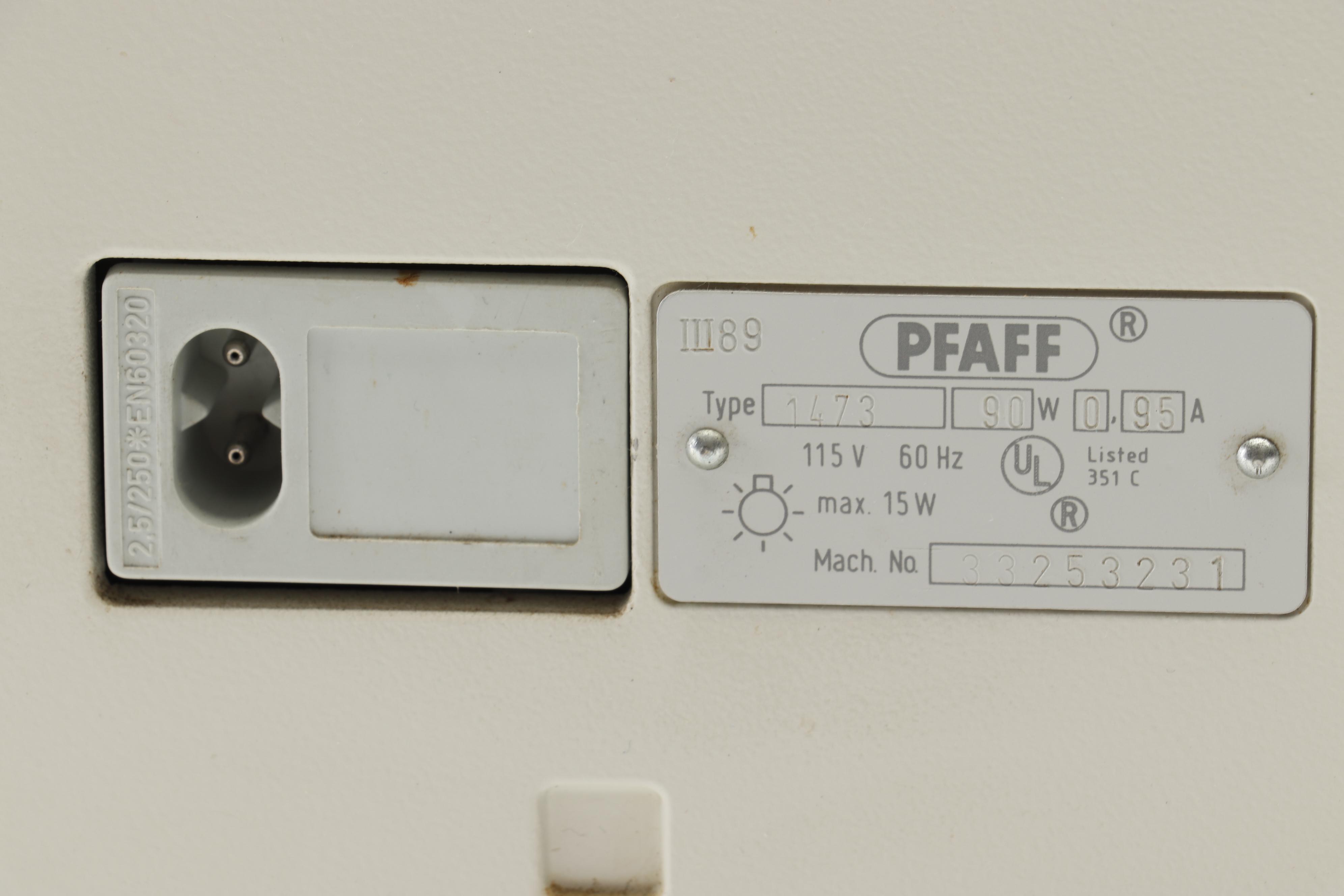 PFAFF Creative 1473 CD Sewing Machine