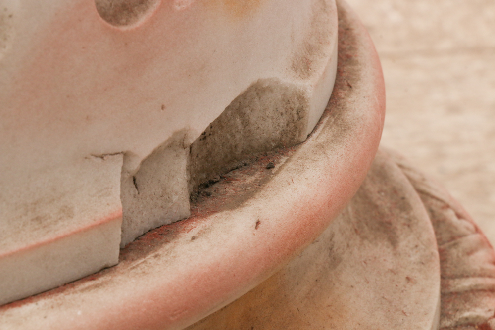 19th Century Marble Sculpture of Classical Figure on Pedestal