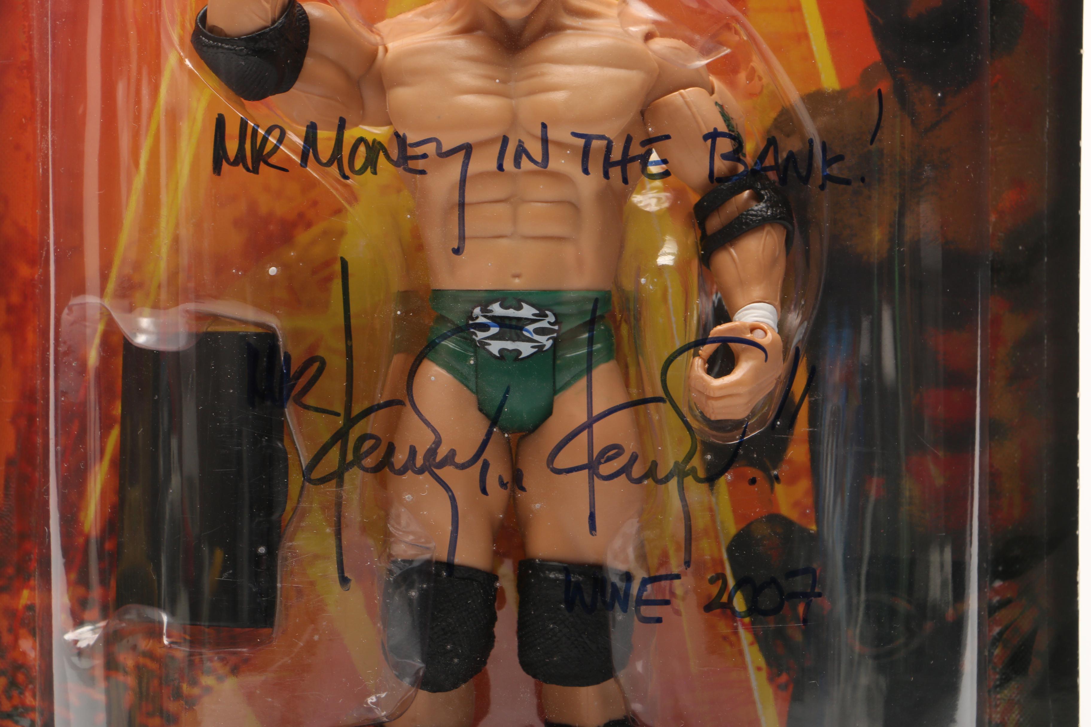 Ken "Mr. Kennedy" Anderson Signed Wrestlemania Box with Hulk Hogan Figure