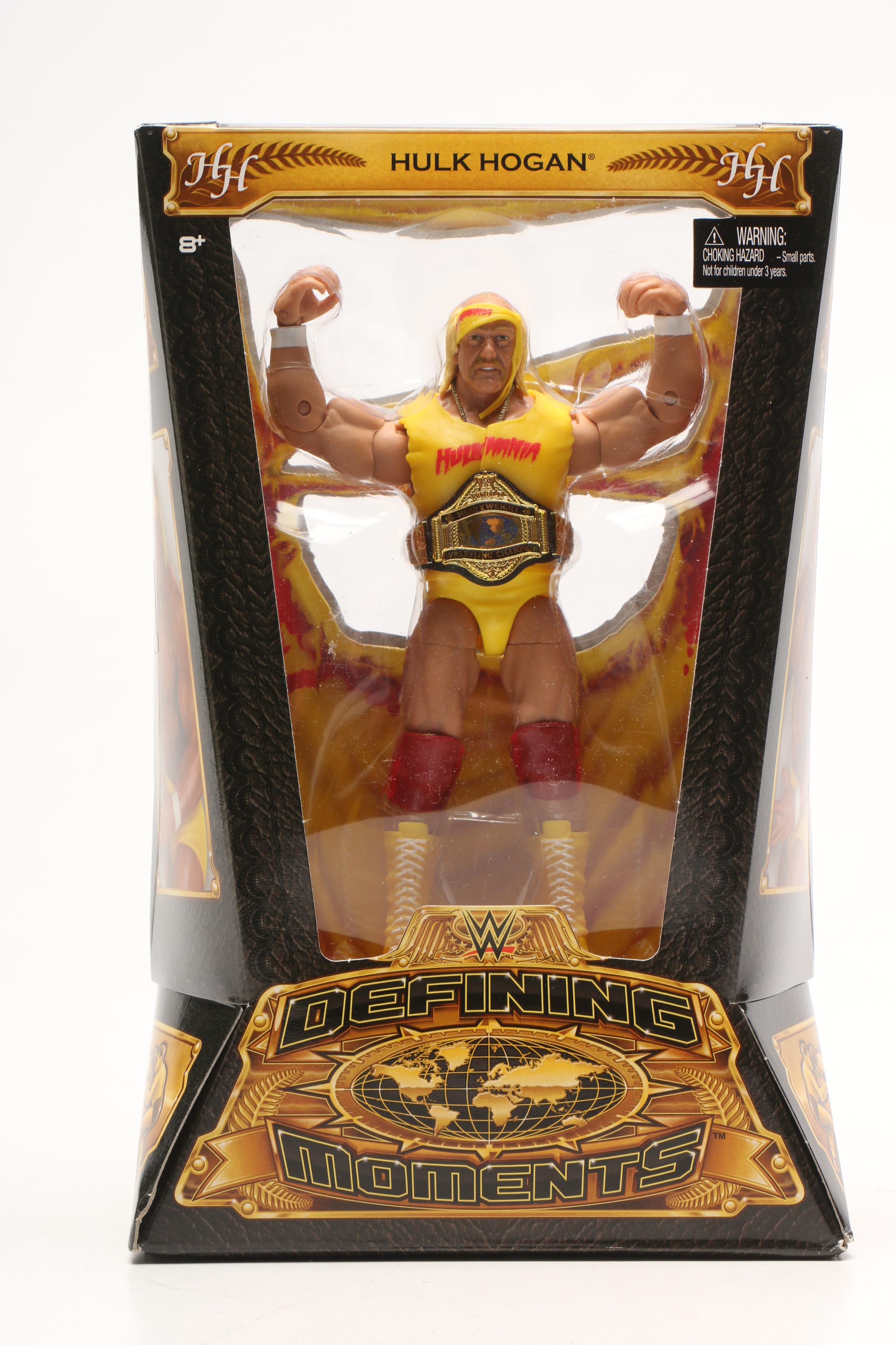 Ken "Mr. Kennedy" Anderson Signed Wrestlemania Box with Hulk Hogan Figure