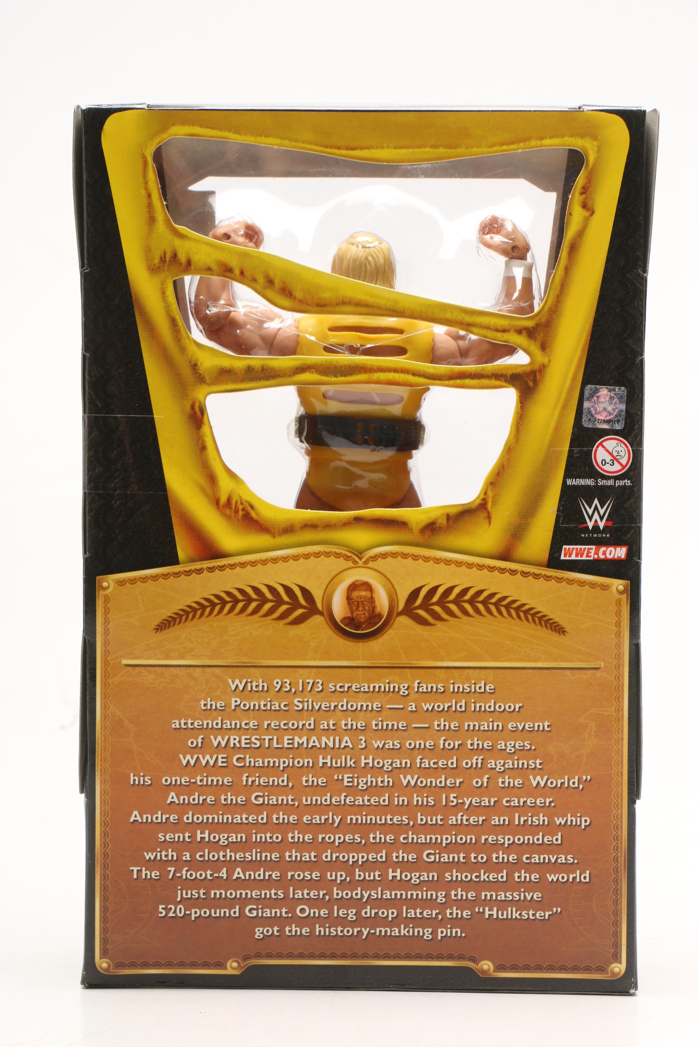 Ken "Mr. Kennedy" Anderson Signed Wrestlemania Box with Hulk Hogan Figure