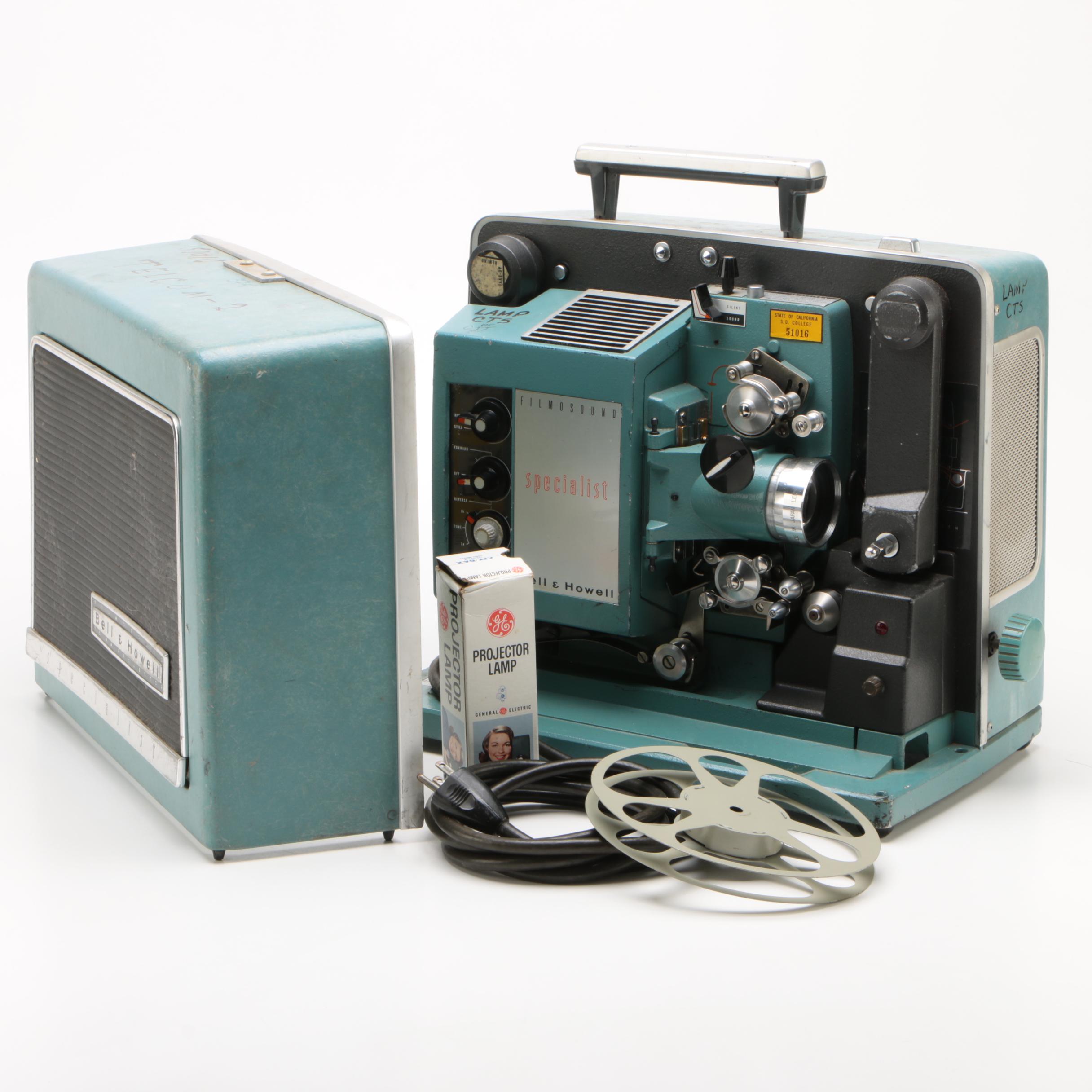 Bell & Howell Filmosound Specialist 16mm Portable Projector, 1961-1964