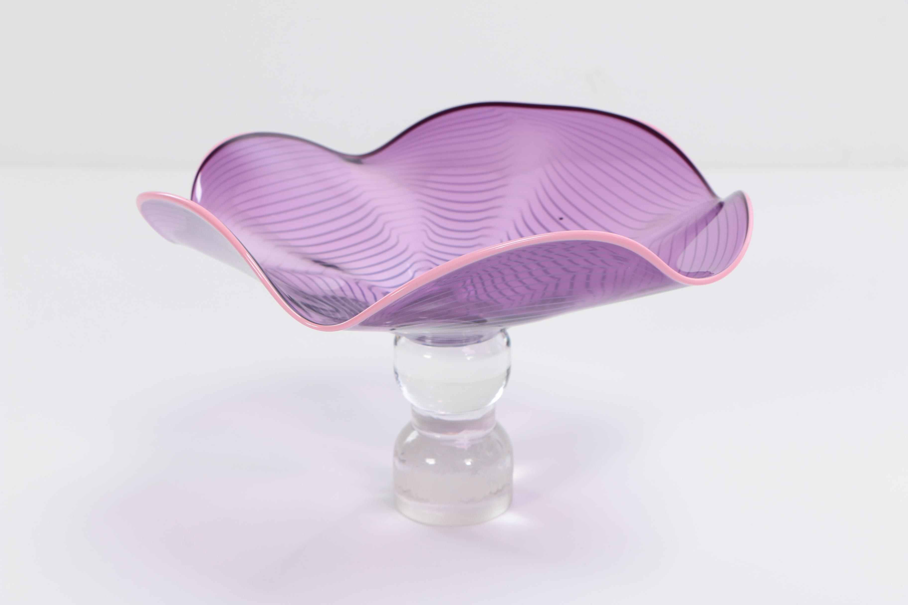 Andrew Madvin Axiom Glass Art Glass Botanical Wall Sculpture