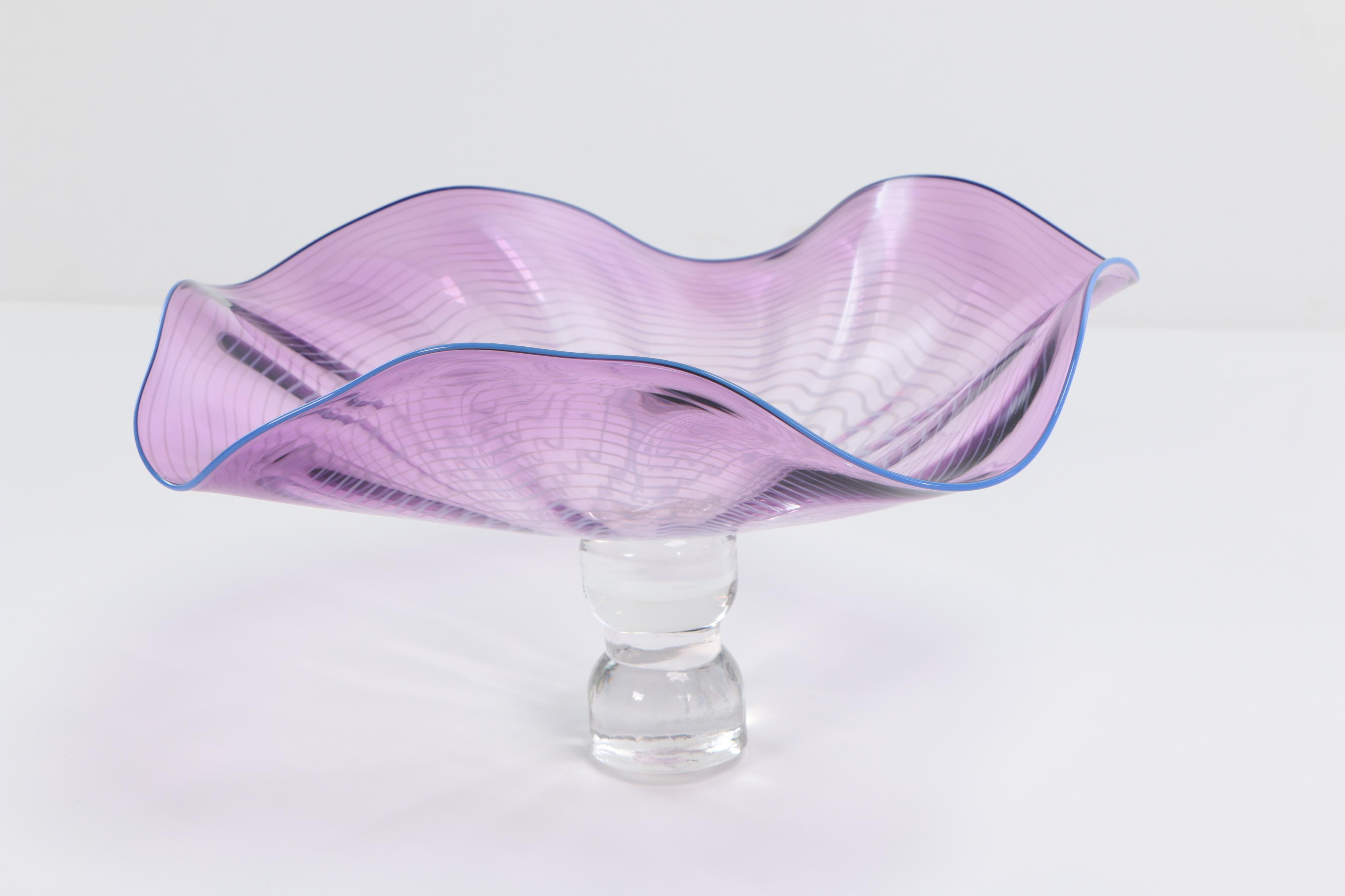 Andrew Madvin Axiom Glass Art Glass Botanical Wall Sculpture