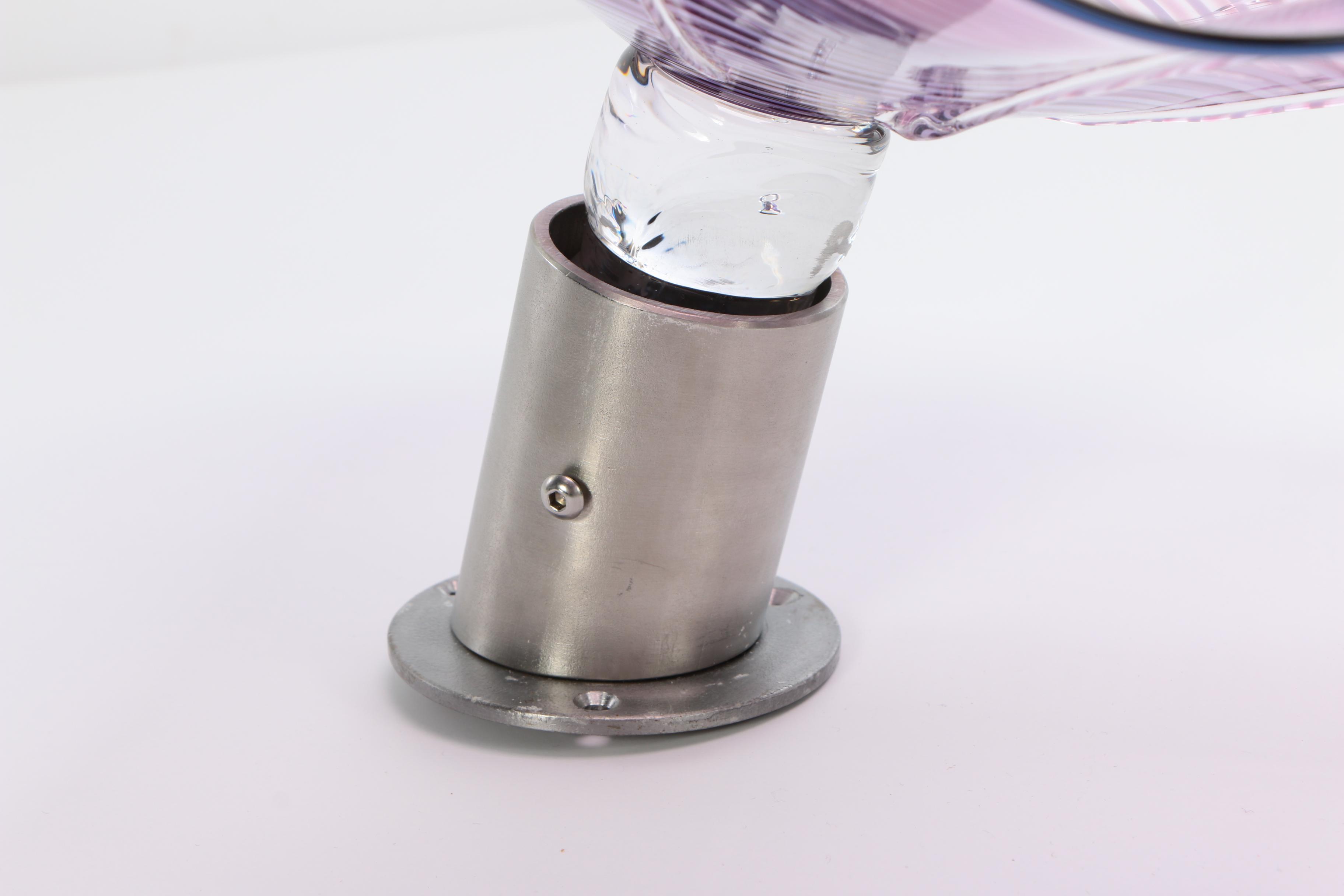 Andrew Madvin Axiom Glass Art Glass Botanical Wall Sculpture