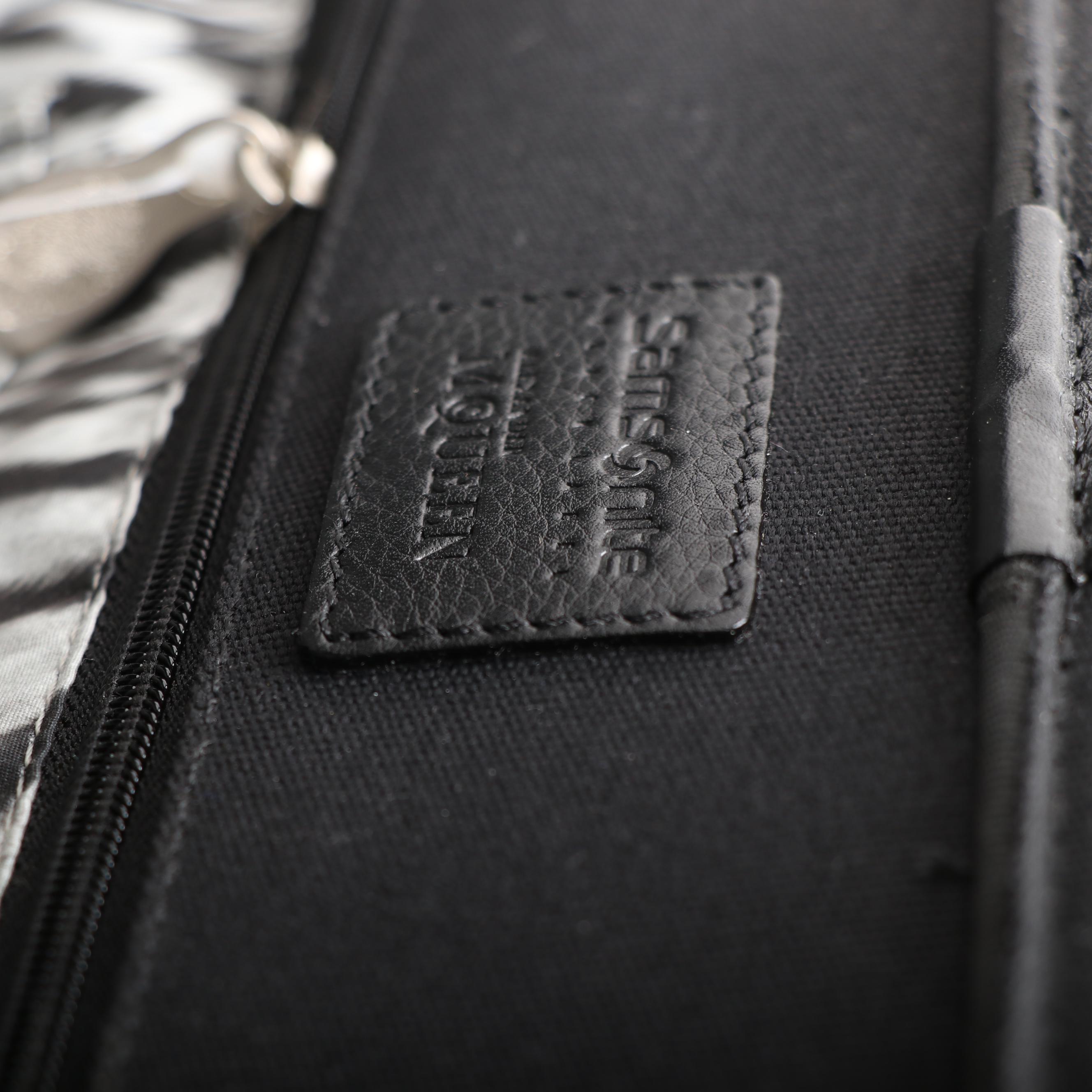 Alexander McQueen For Samsonite Black Label Luggage Suite with Embossed Leather