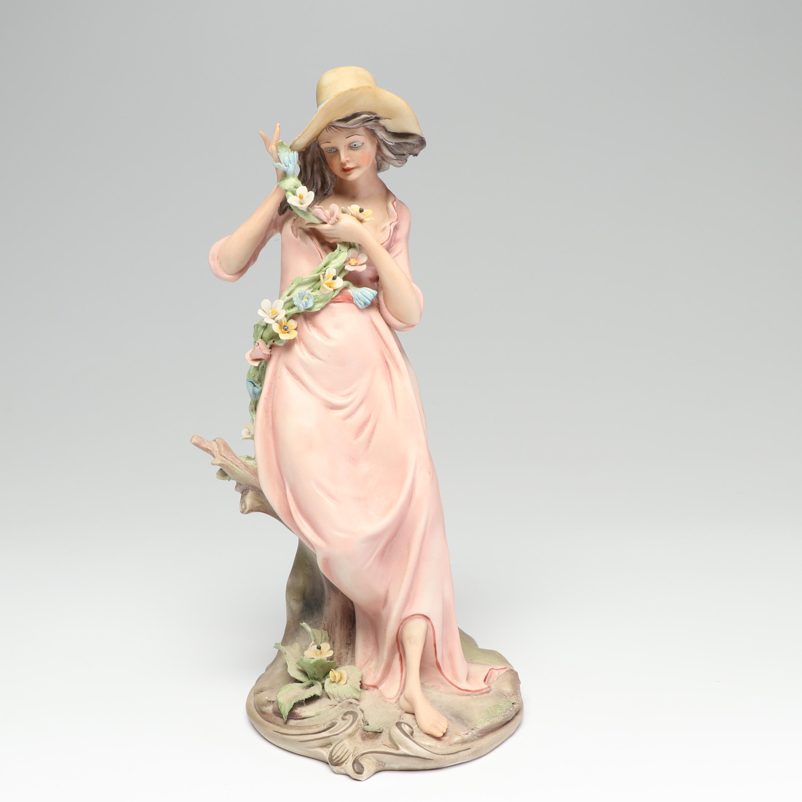 Ethan Allen Italian Porcelain Figurine