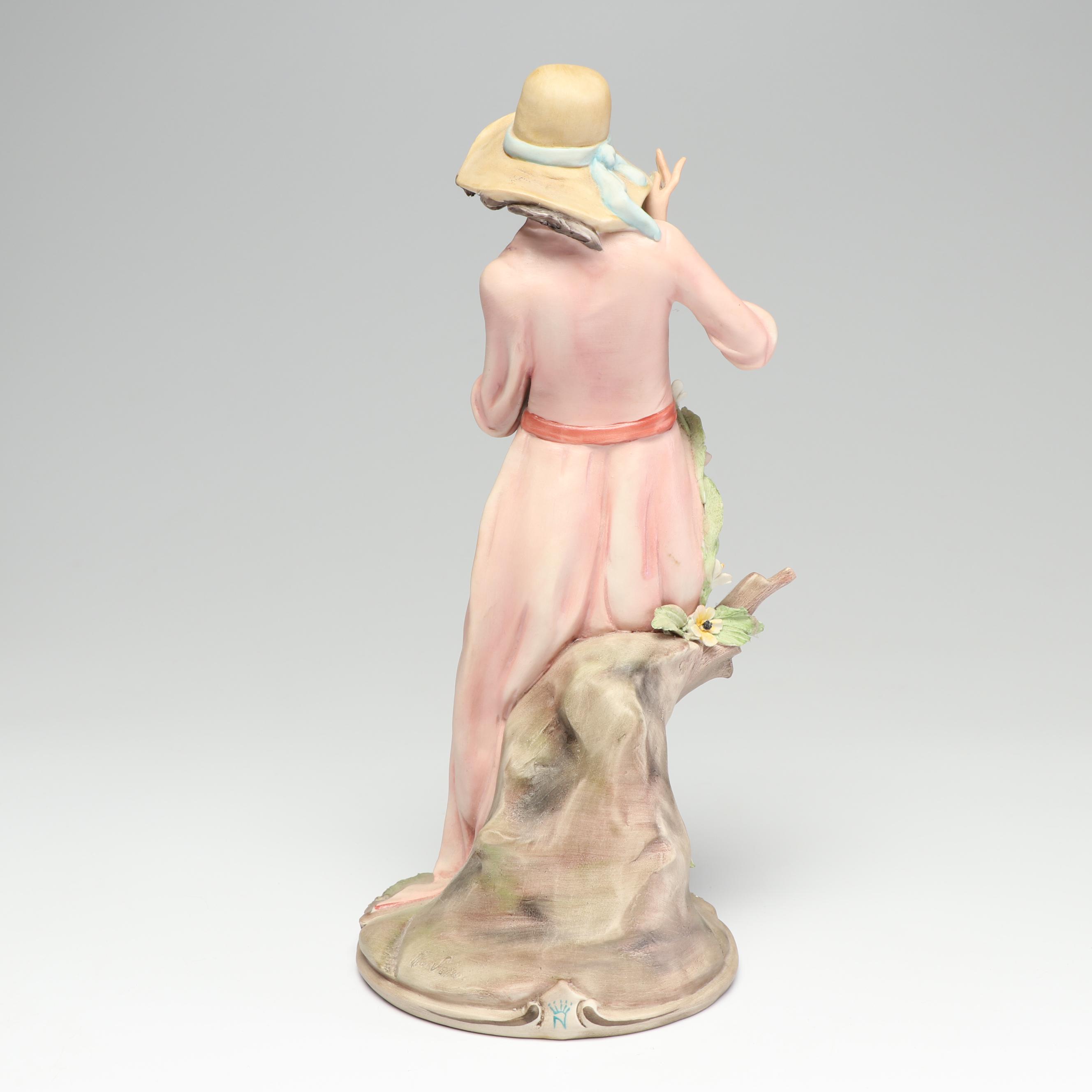 Ethan Allen Italian Porcelain Figurine