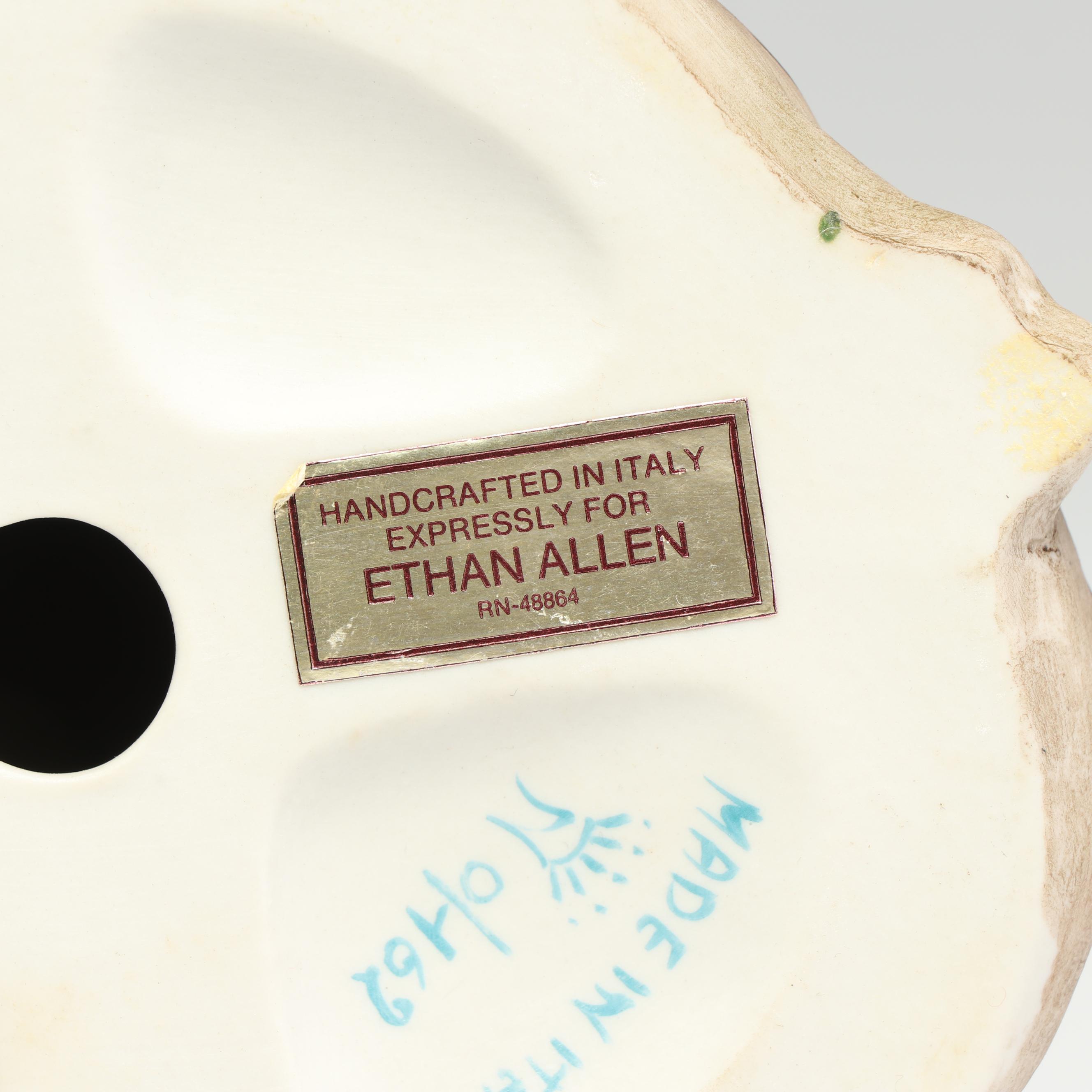 Ethan Allen Italian Porcelain Figurine
