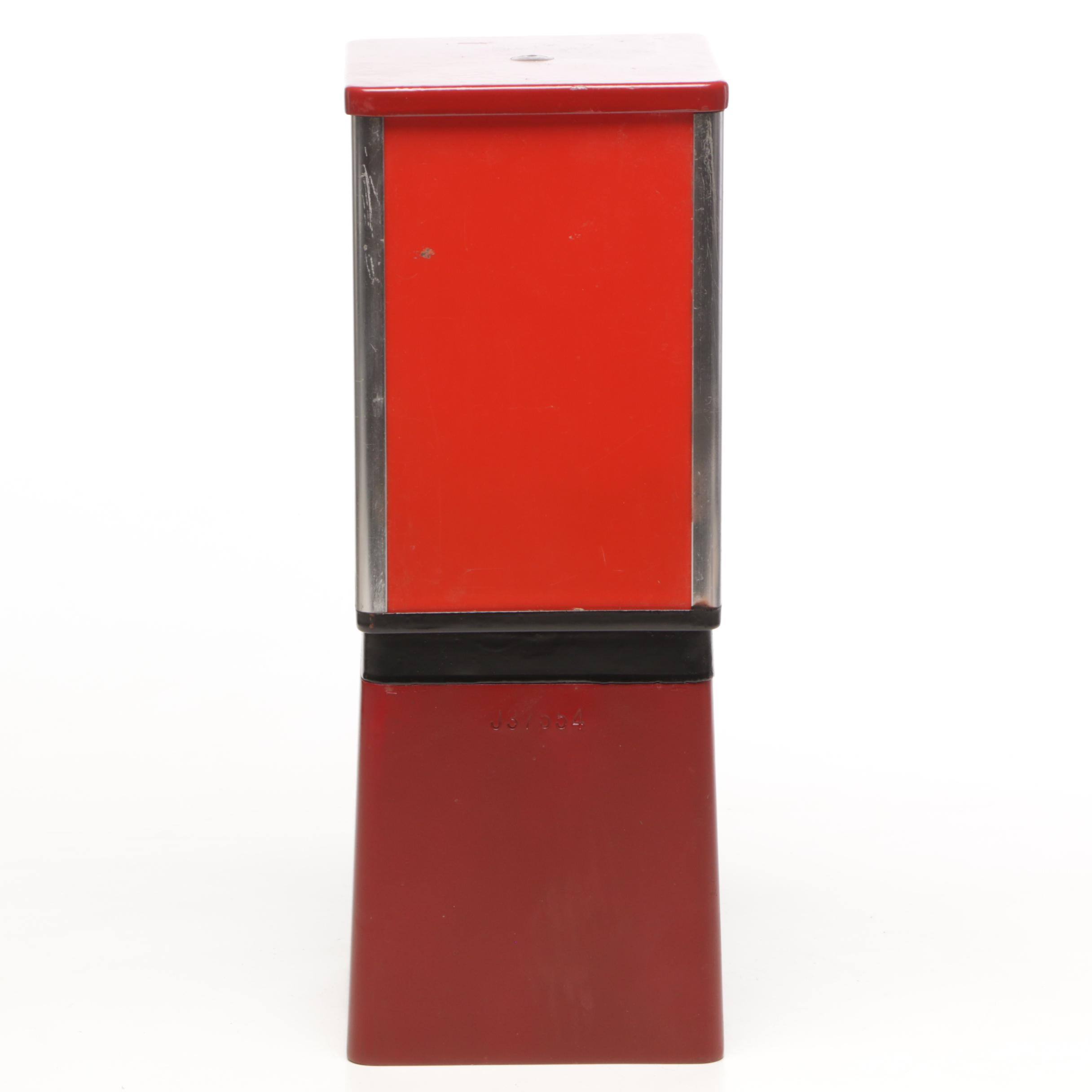 Baseball Table Top Gumball Machine