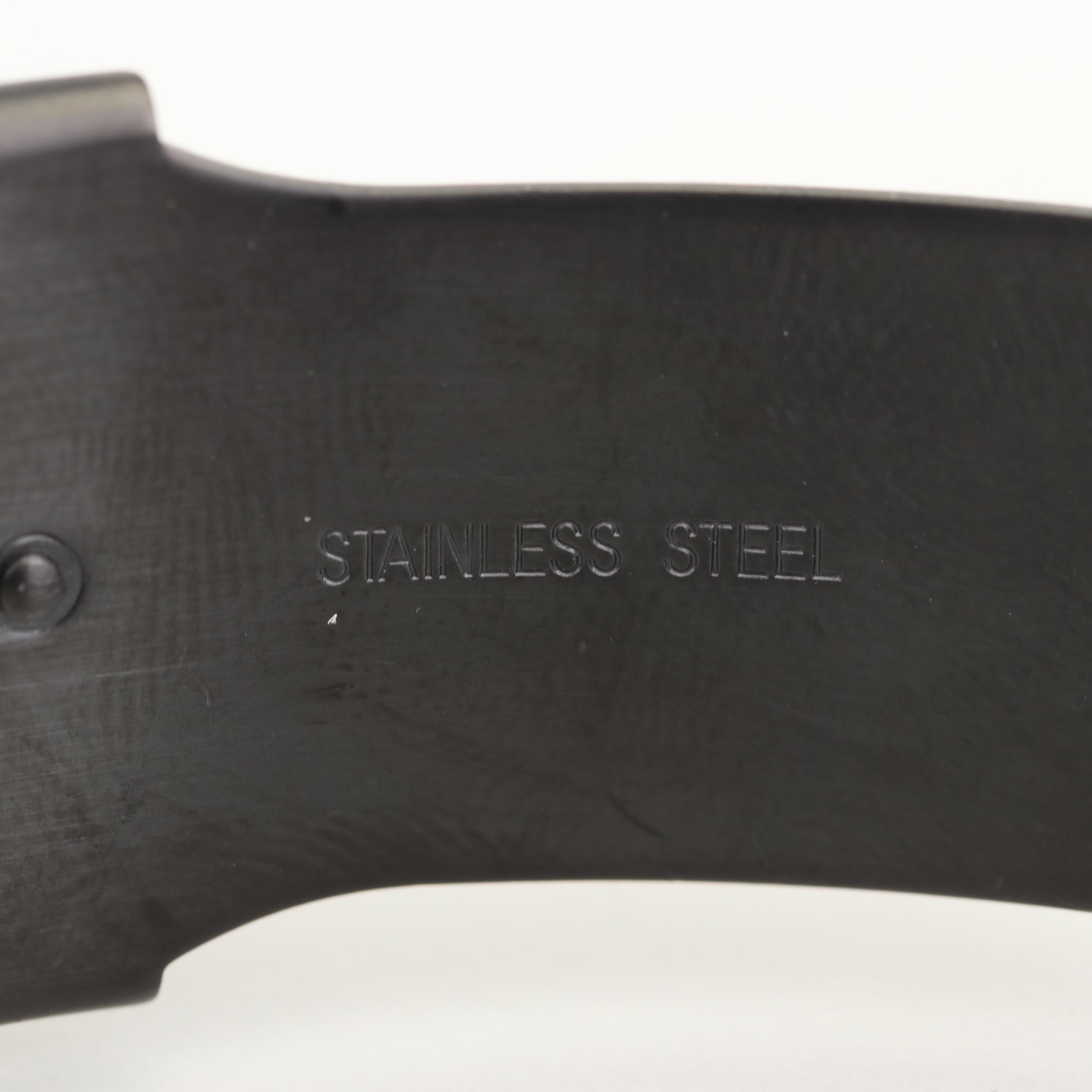 Schweiss Swiss Chronograph Black Stainless Steel and Rubber Watch