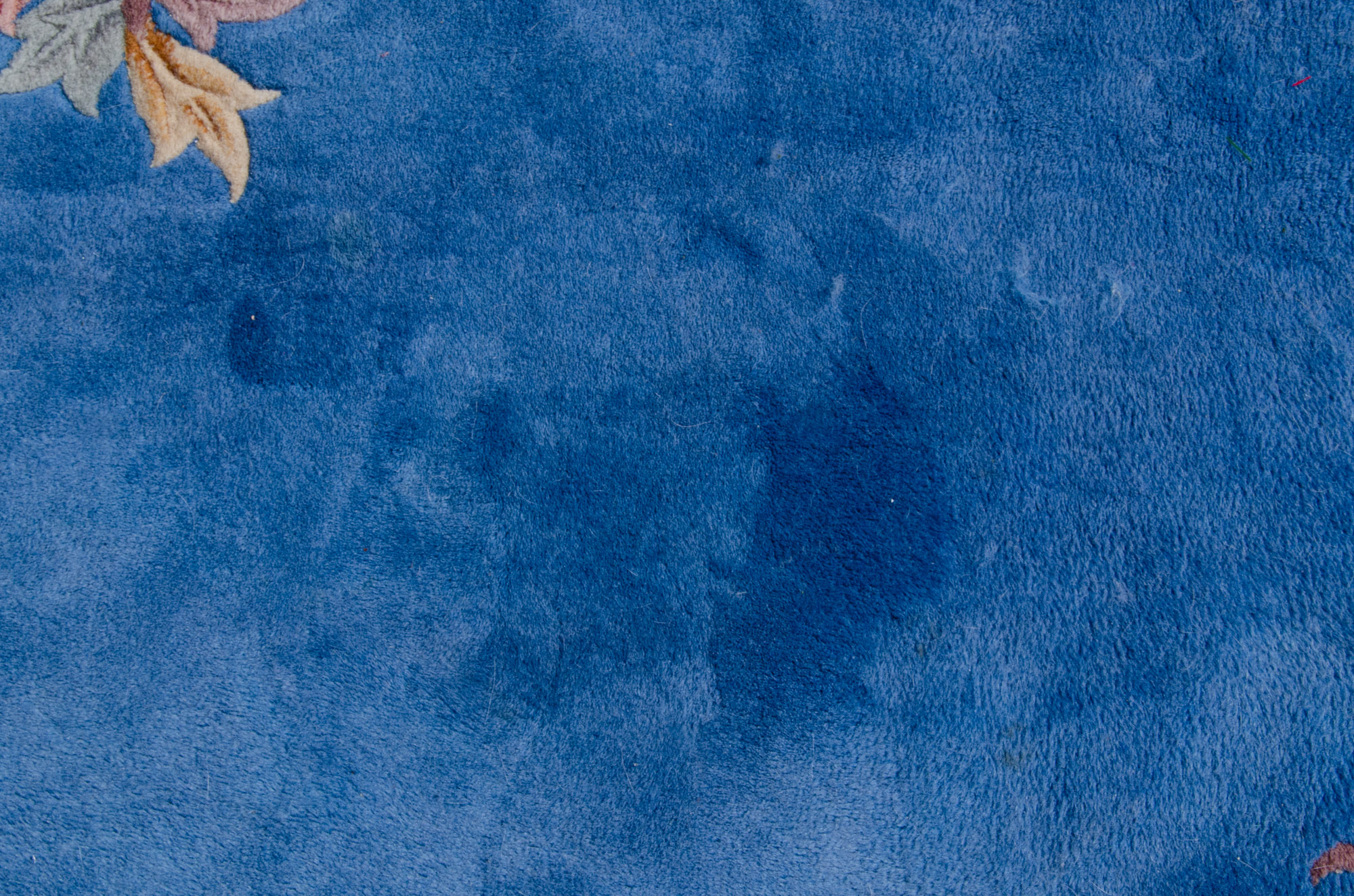 Hand Tufted "Mandarin" Chinese Tientsin Carved Wool Rug