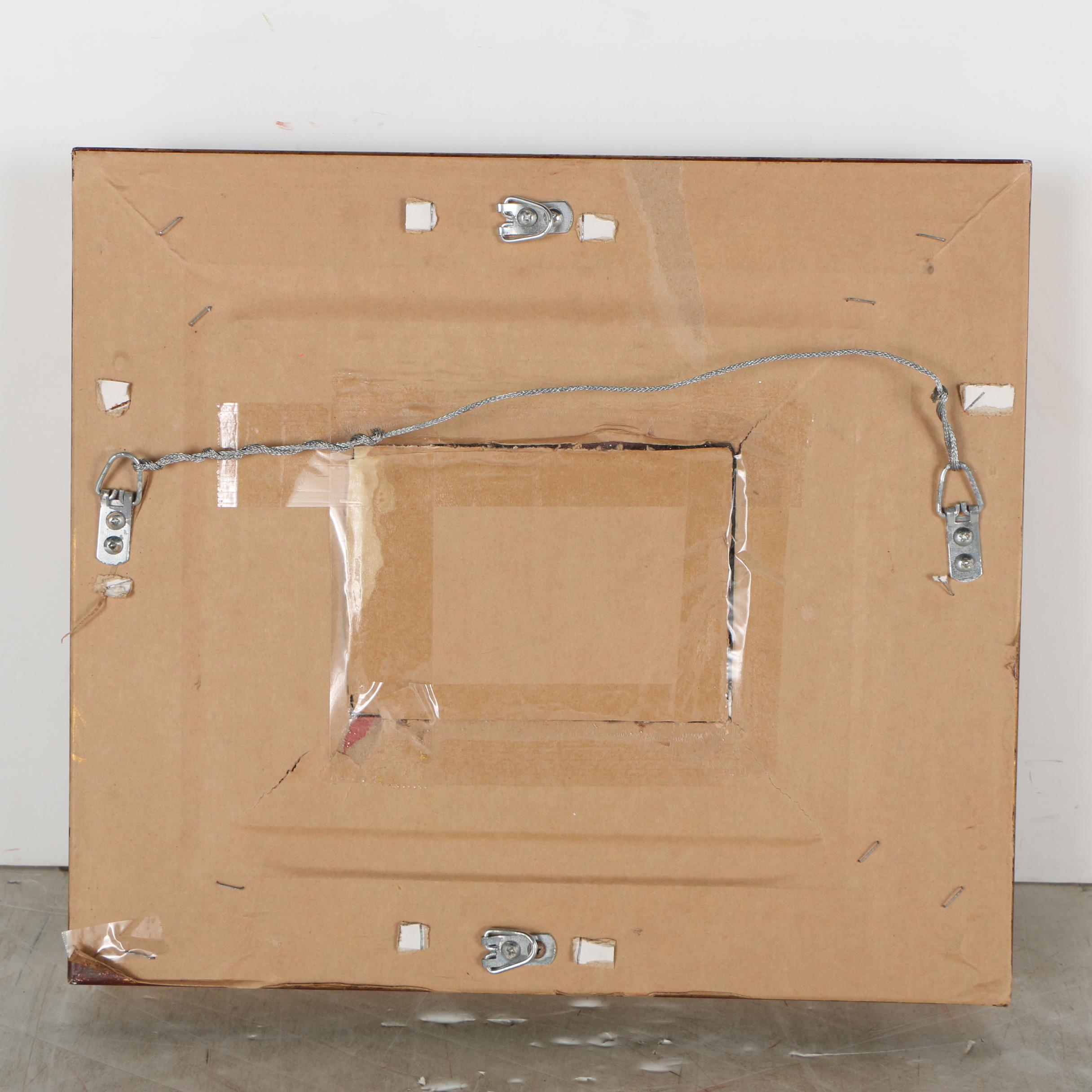 R. Mario Oil Painting of a Zebra