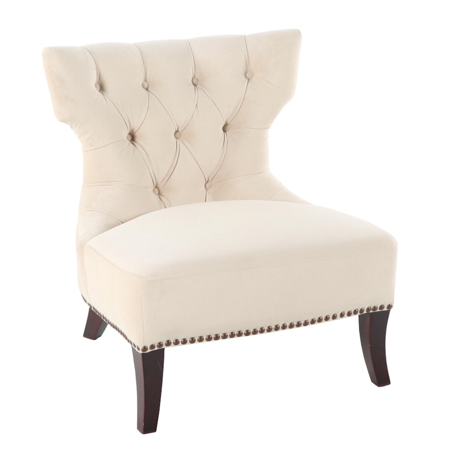 Contemporary Upholstered Occasional Chair, 21st Century