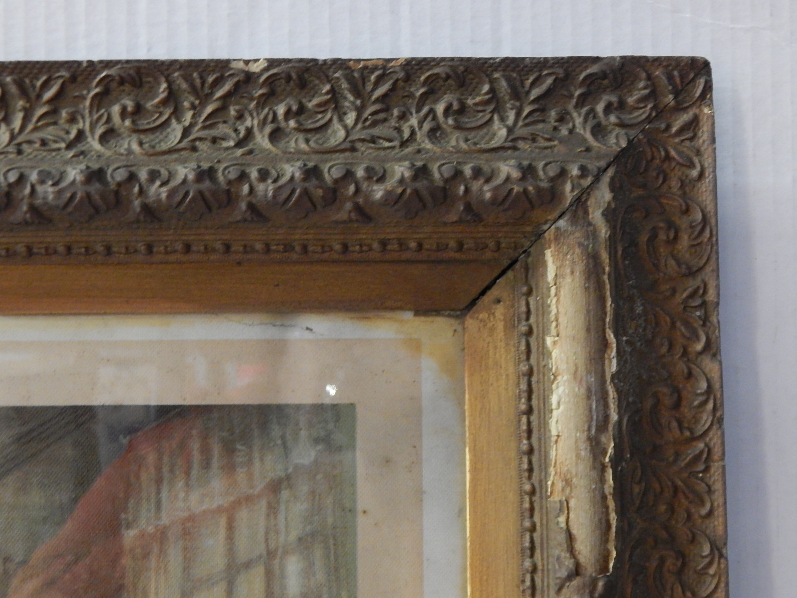 1893 Offset Lithograph "Birth of Our Nation's Flag"