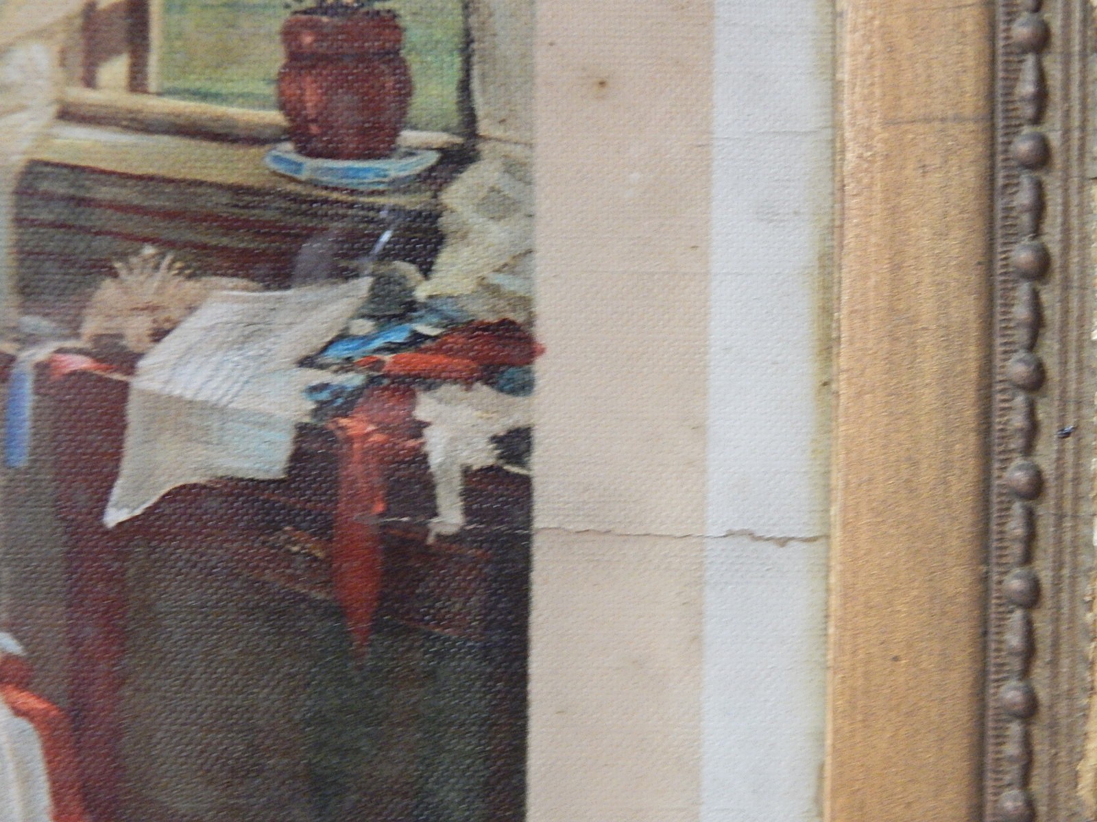 1893 Offset Lithograph "Birth of Our Nation's Flag"