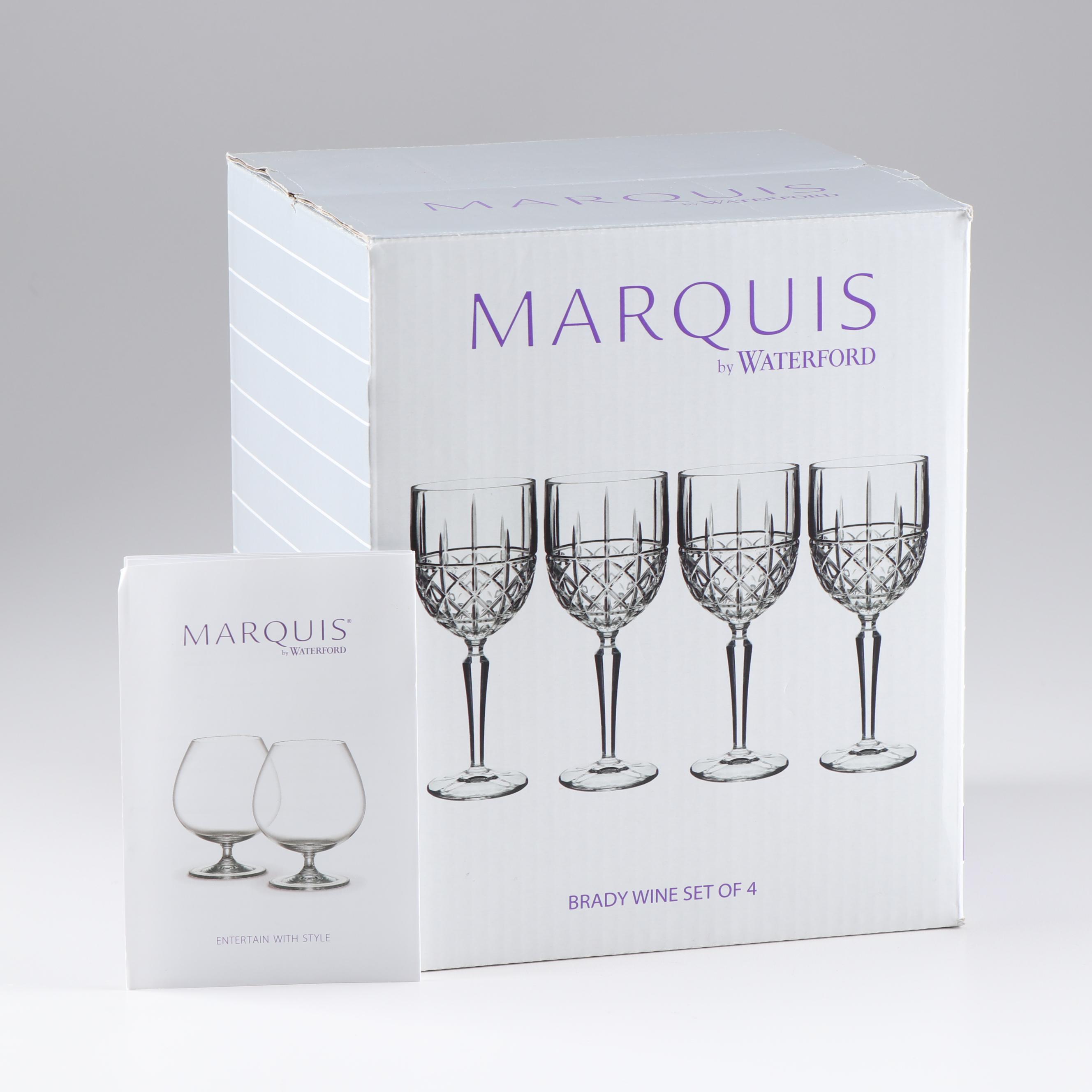 Marquis by Waterford Brandy Wine Glasses