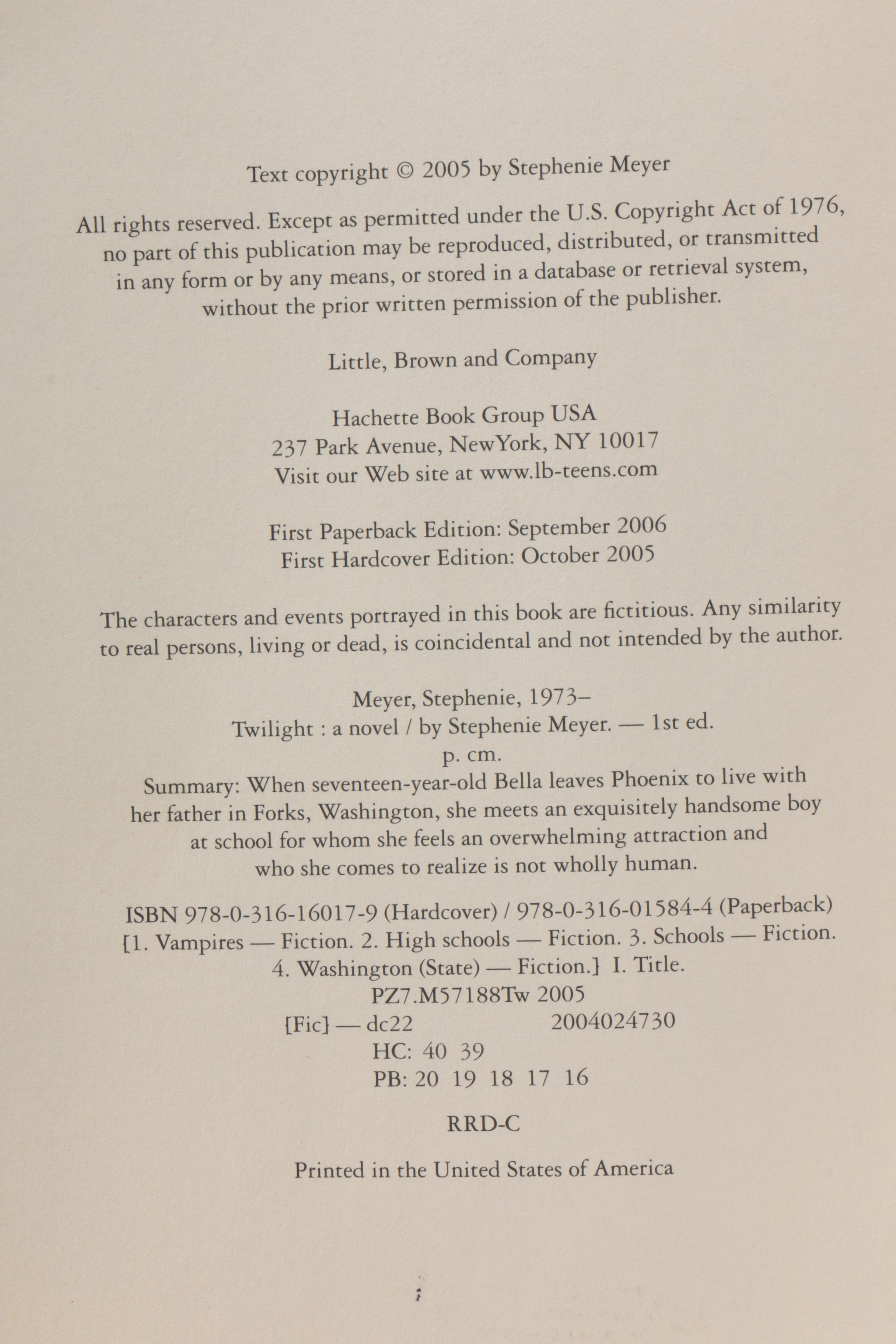 "The Twilight Saga" by Stephenie Meyer Boxed Set