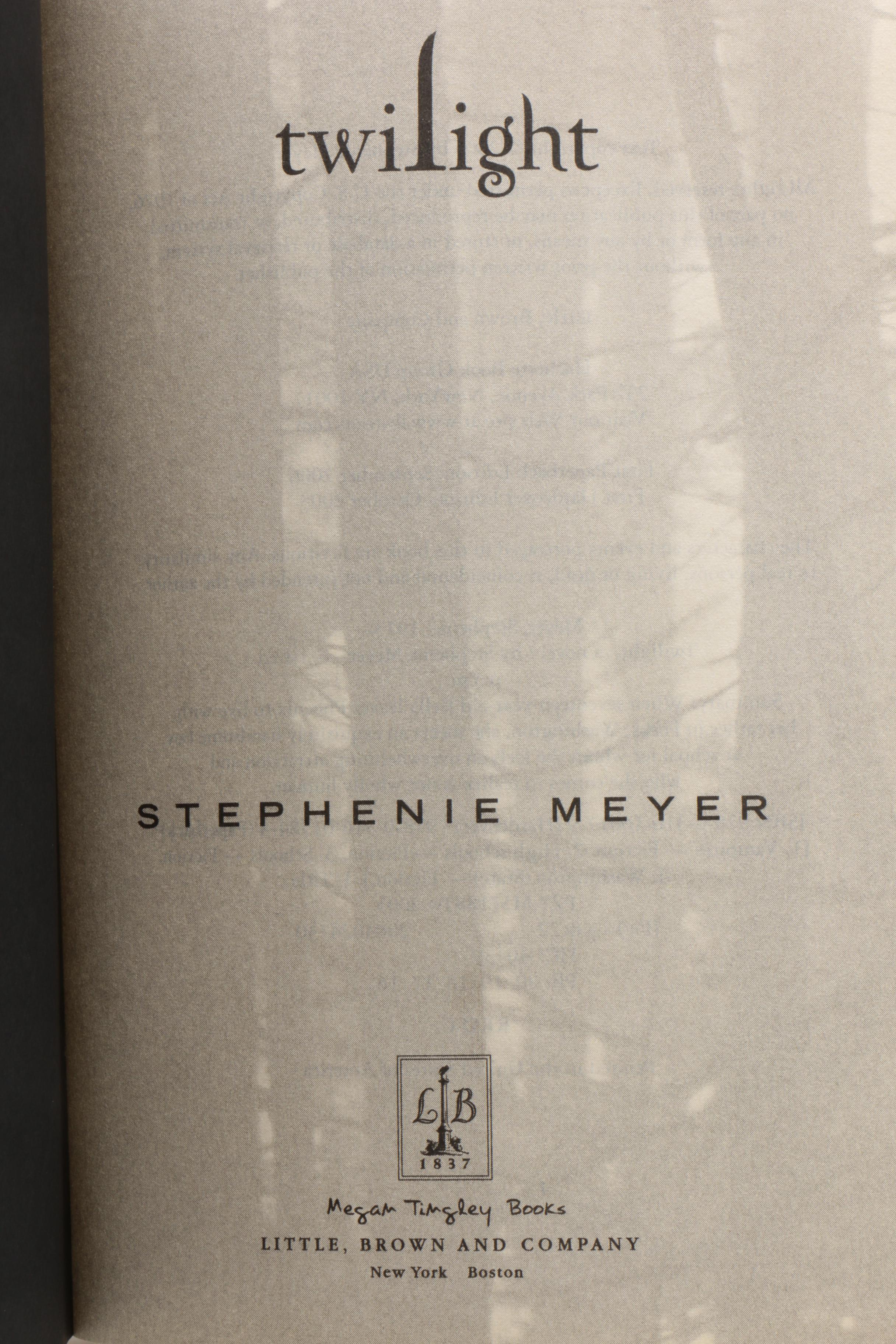 "The Twilight Saga" by Stephenie Meyer Boxed Set